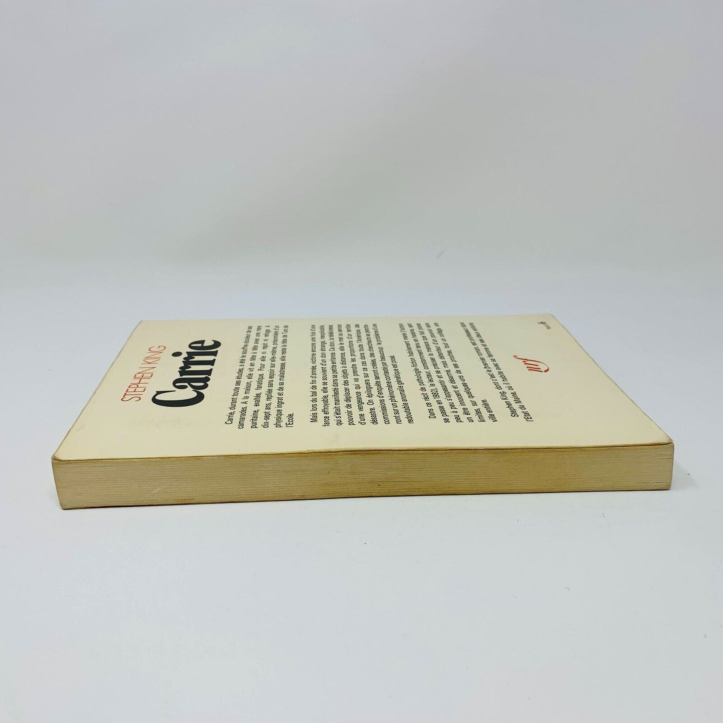 1976 Carrie Gallimard nrf Stephen King 1st Edition France Français French Livre