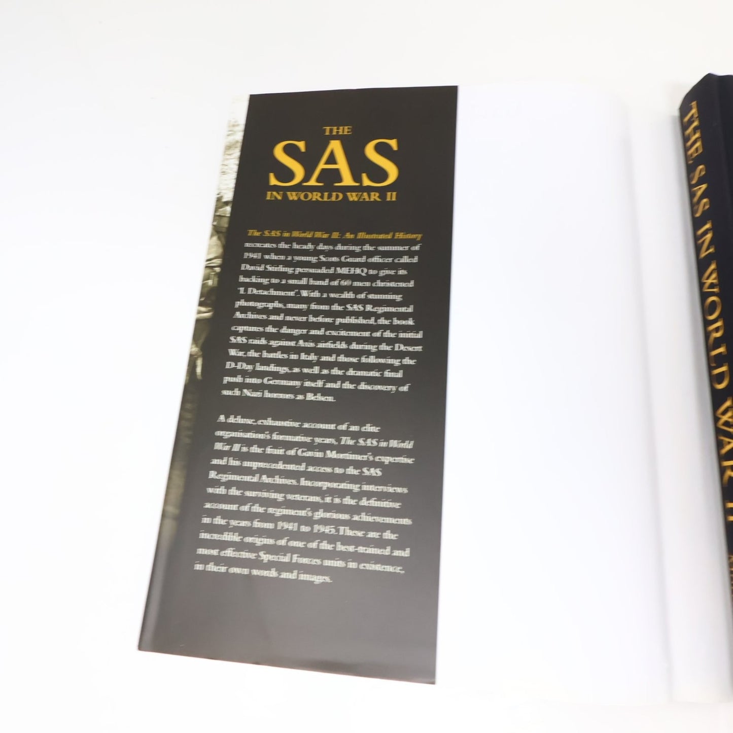 The SAS in World War II Gavin Mortimer 2011 Illustrated History Osprey Hardcover