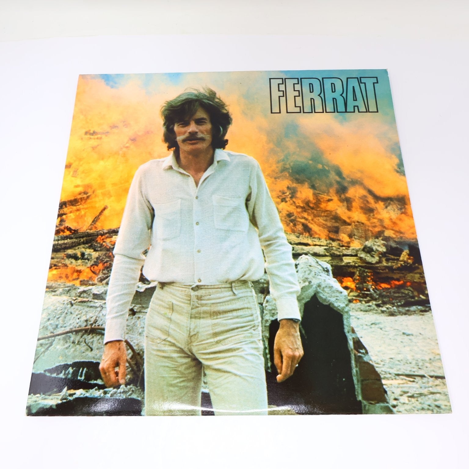 Jean Ferrat Lot 2 Disques Chante En Multiphonie Stéréo/Ferrat LP Record Français