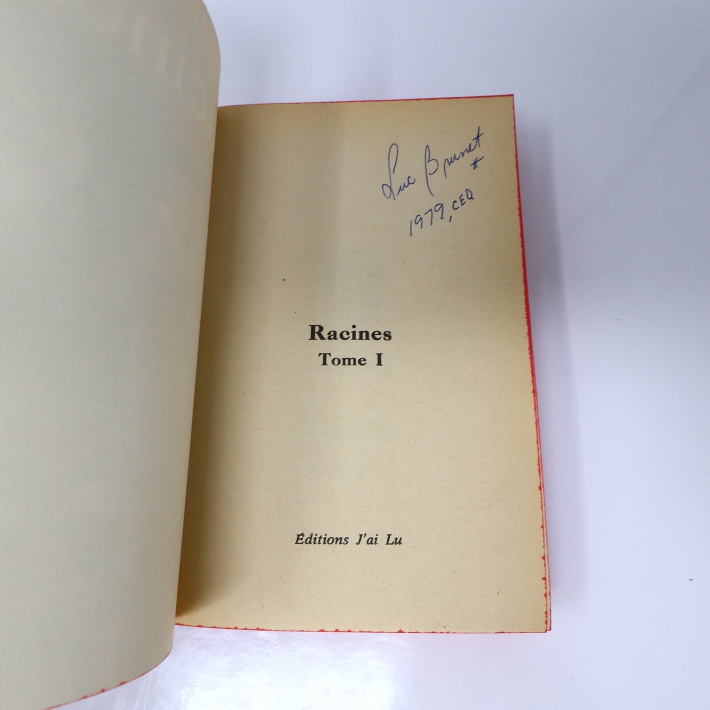 Racines #1-2 Roots Lot 2 Livres Alex Haley Fiction Historique Esclavage Français