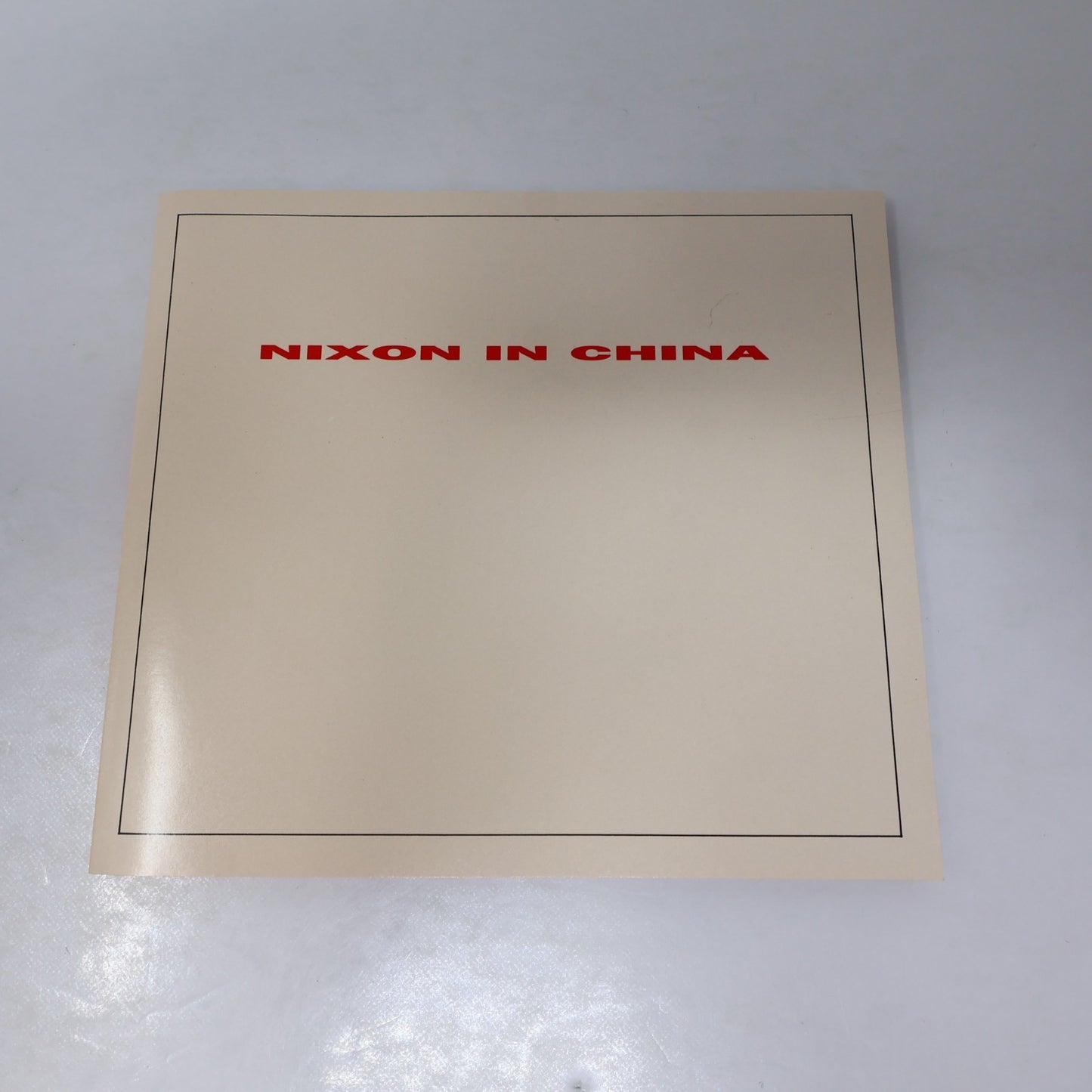 John Adams Nixon In China Opera in Three Acts 2x Cassettes Box Set Edo de Waart