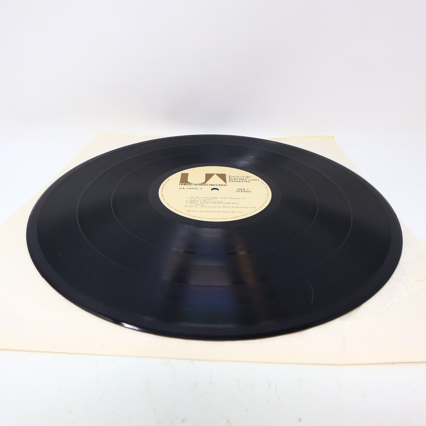 Disc Only Electric Light Orchestra II ELO #2 LP Record 1973 UA-LA040-F NO Sleeve