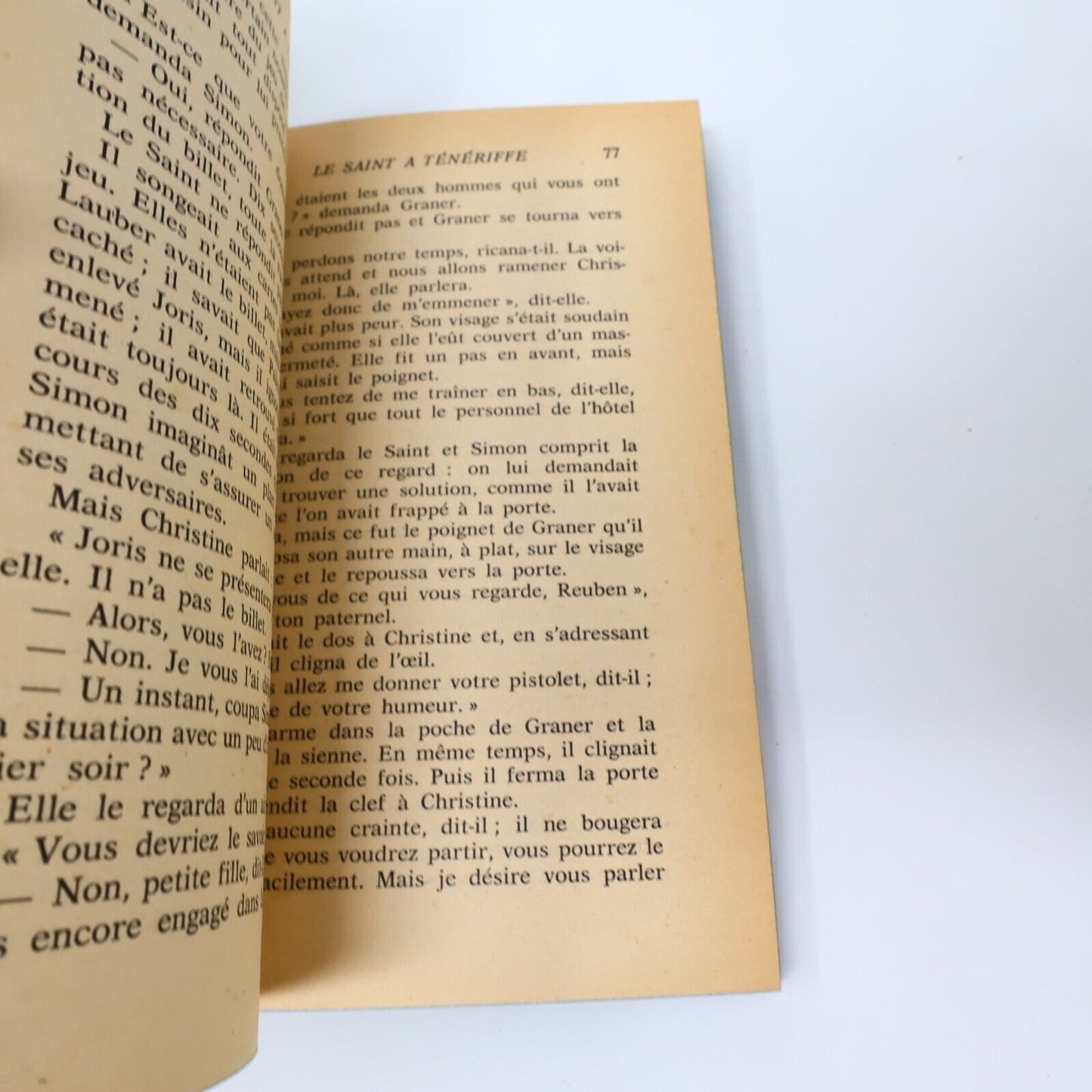 Le Saint Lot 5 Livres Leslie Charteris Français French Livre de Poche 70s PB