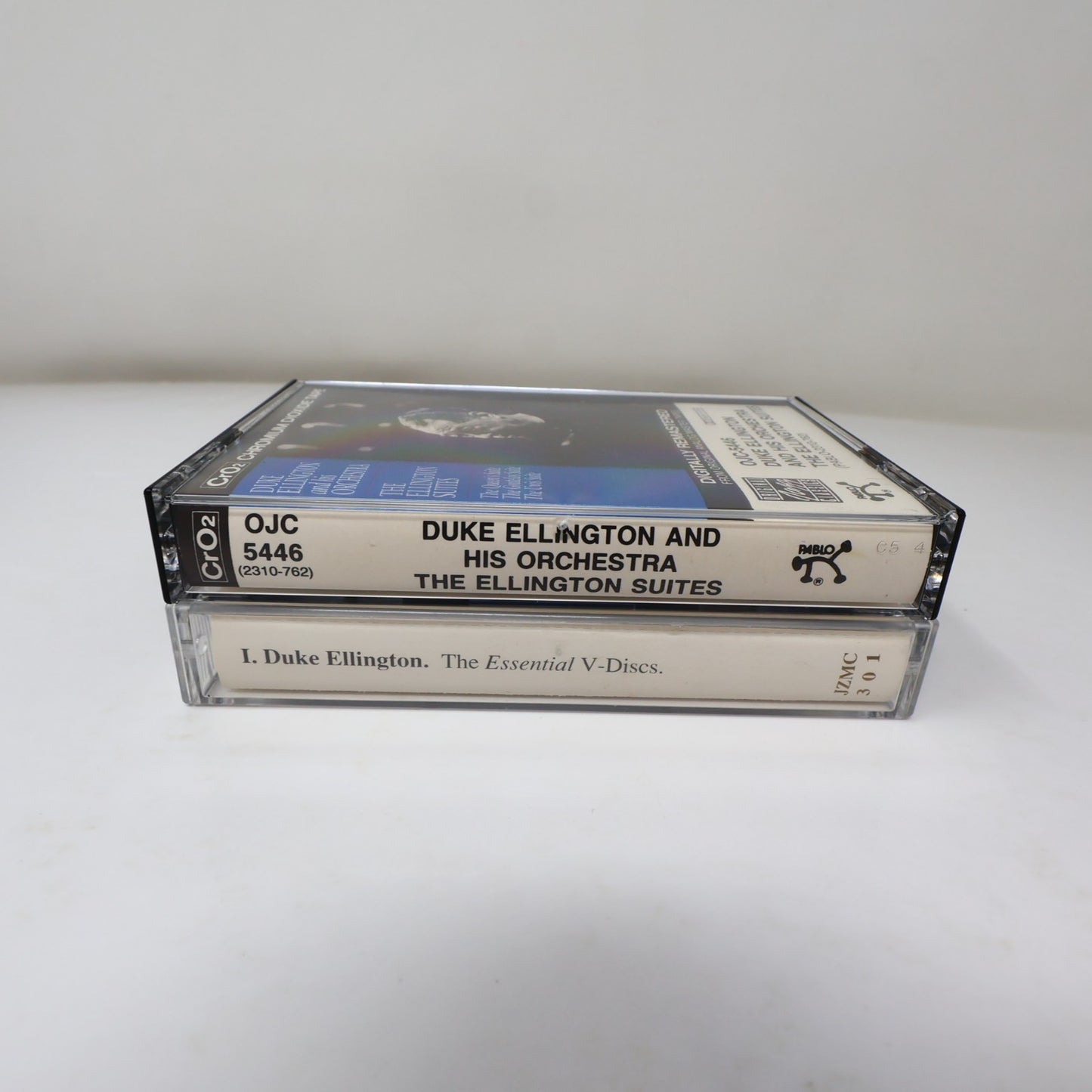 Duke Ellington 2 Cassettes Lot The Ellington Suites/The Essential V-Discs Jazz
