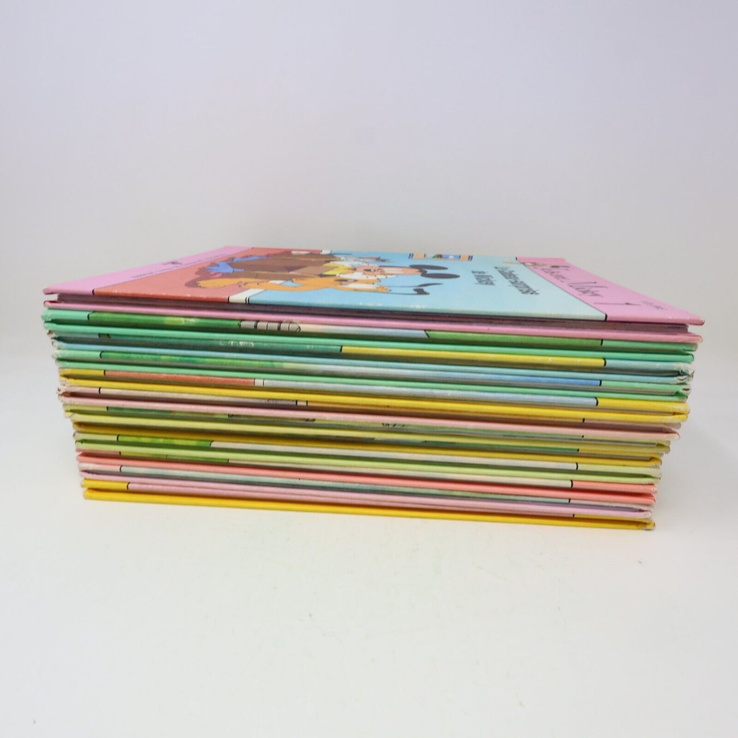 Lot 12 Livres Je Lis avec Mickey Walt Disney Publicor Jeunes Enfants Français HC