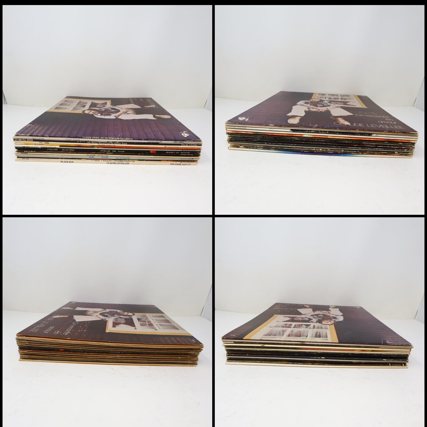 Claude Léveillée Lot 13 Disques Black Sun/Cheval De Bois/Beaux Dimanches Record