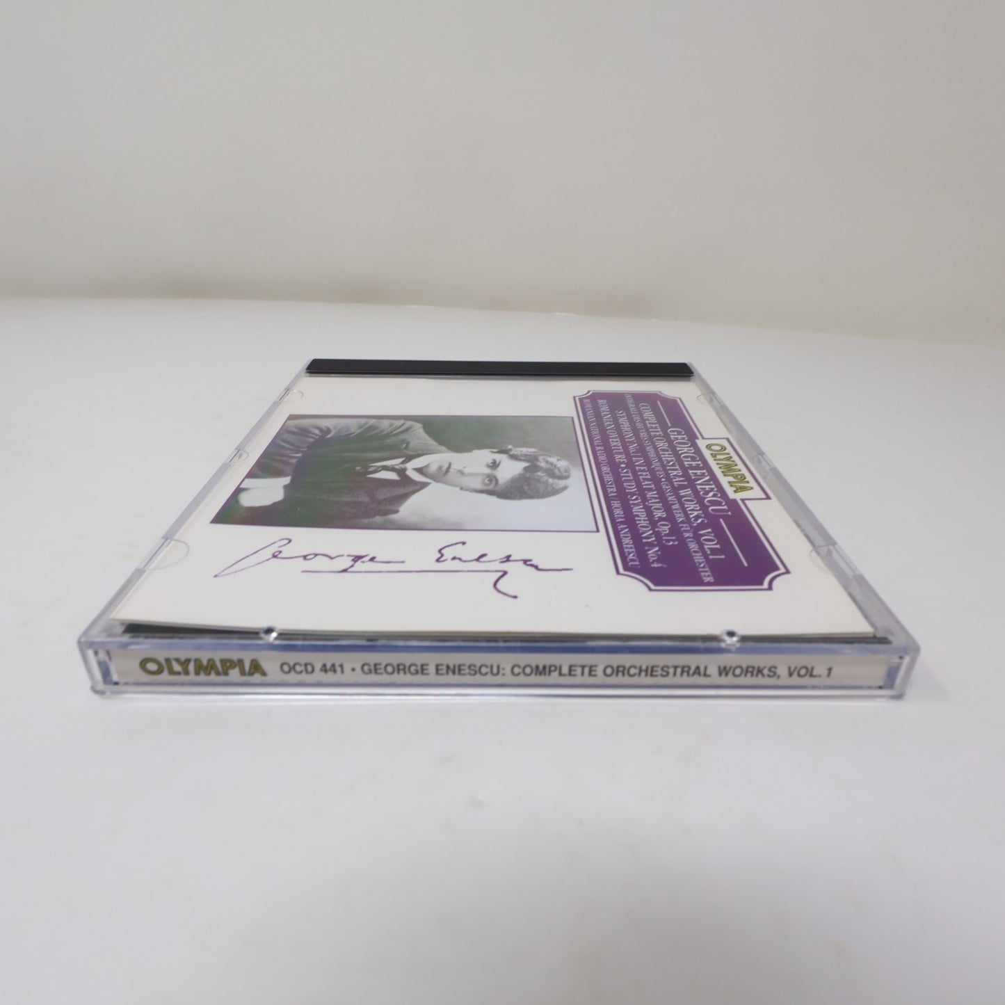 George Enescu CD Complete Orchestral Works 1 Horia Andreescu Symphony 1/Romanian