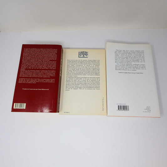 Joyce Carol Oates Lot 3 Livres Bellefleur/Amours Profanes/Mon Coeur Mis à Nu PB