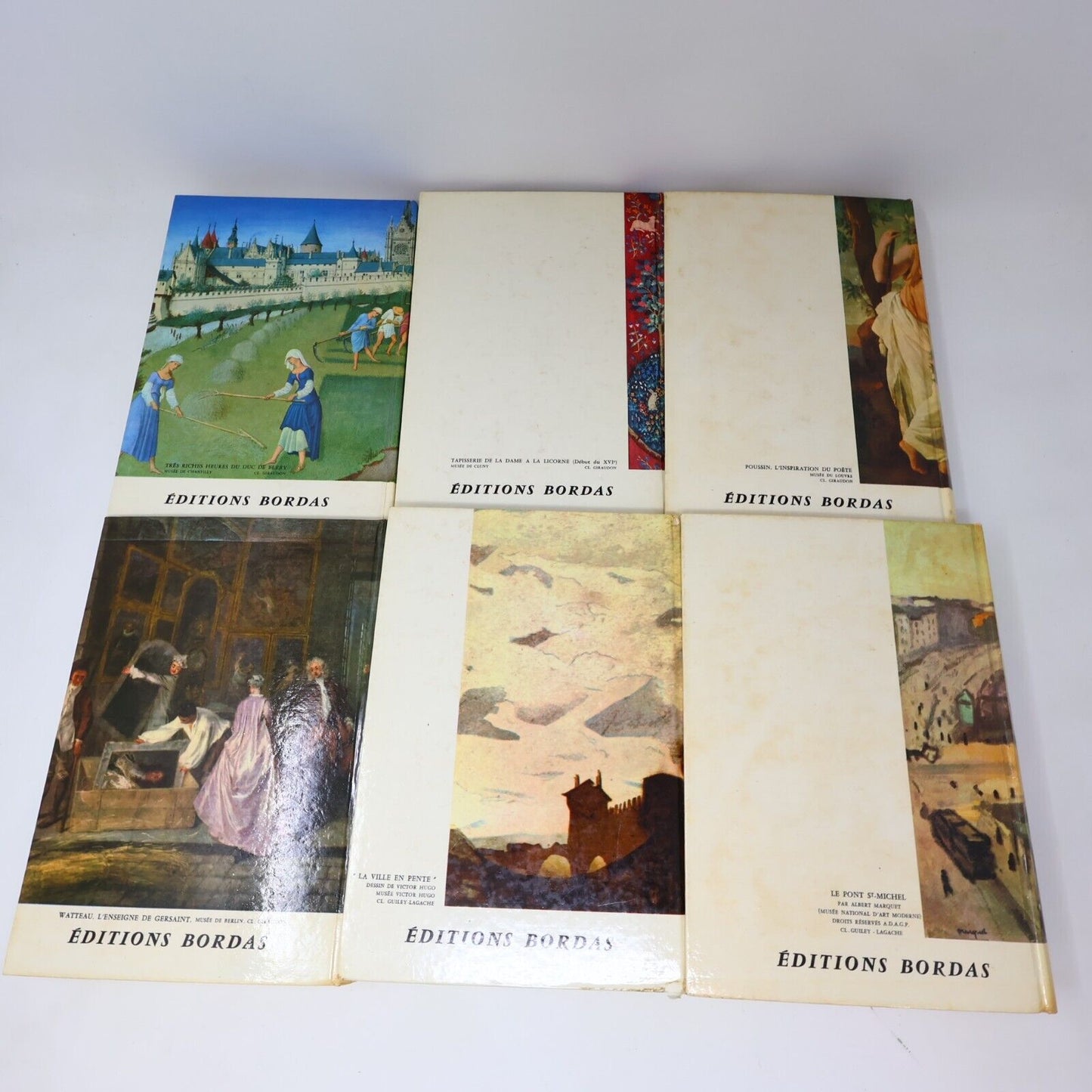 Collection Littéraire Lagarde et Michard Lot 6 Livres Série Complète Français HC