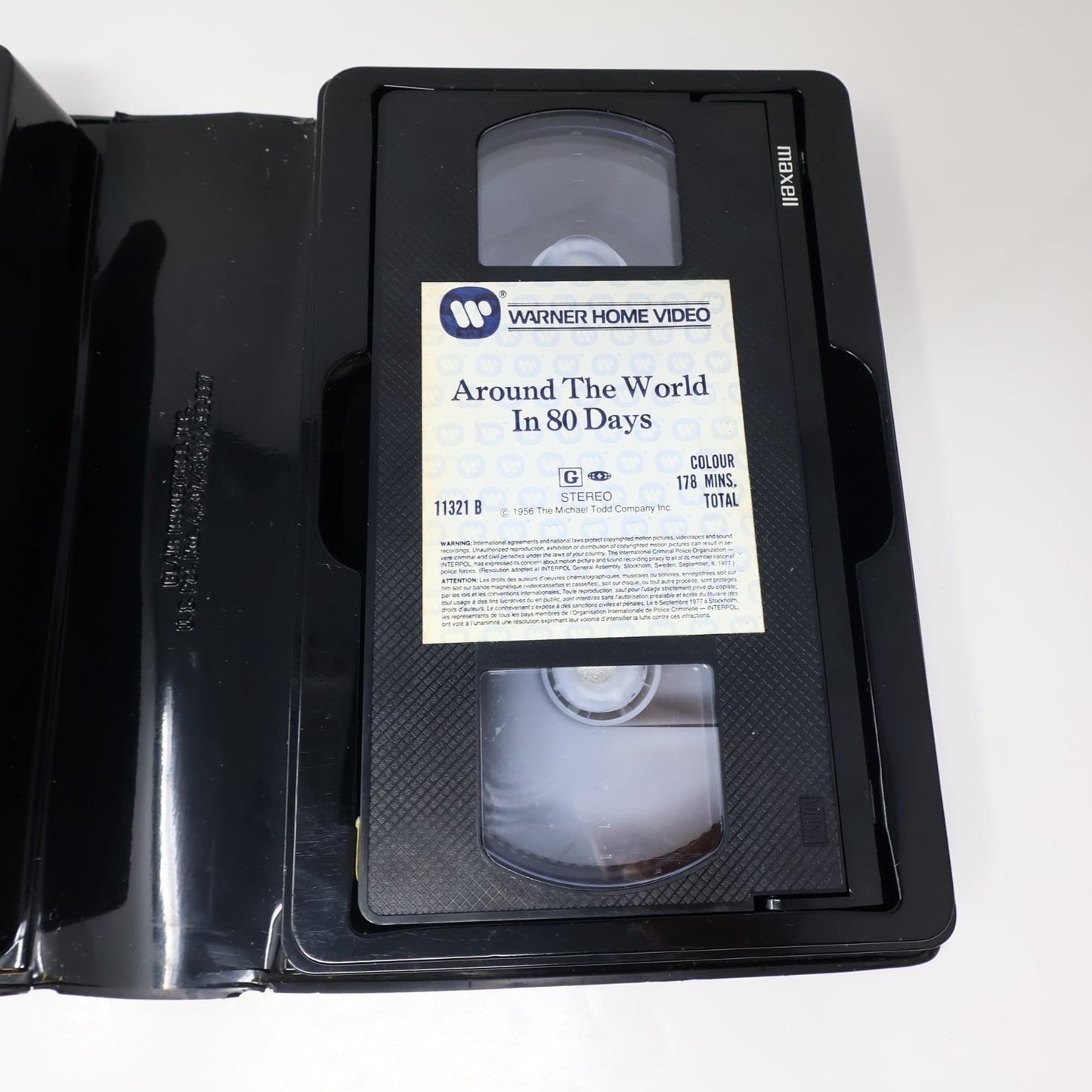 Around the World in 80 Days VHS NTSC Movie Michael Todd David Niven Clam Shell