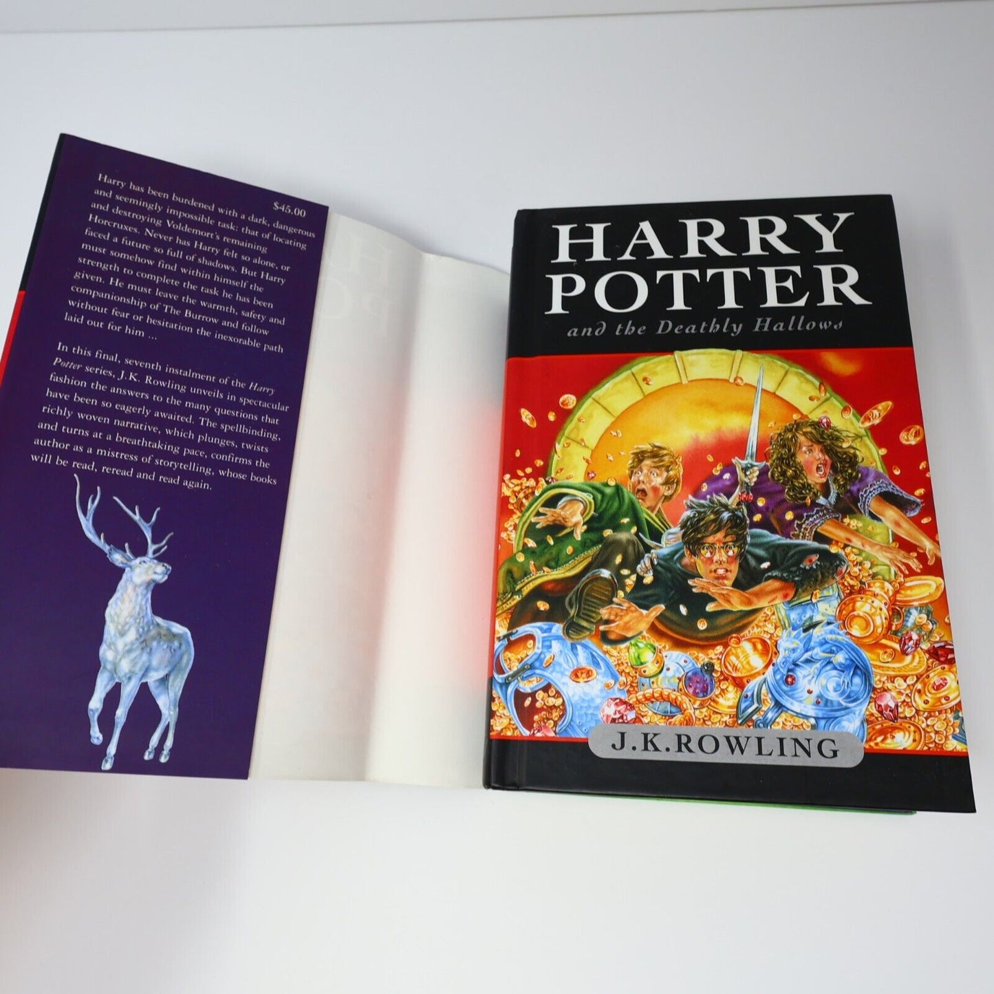 2007 Harry Potter and the Deathly Hallows by J. K. Rowling 1st Print Hardcover