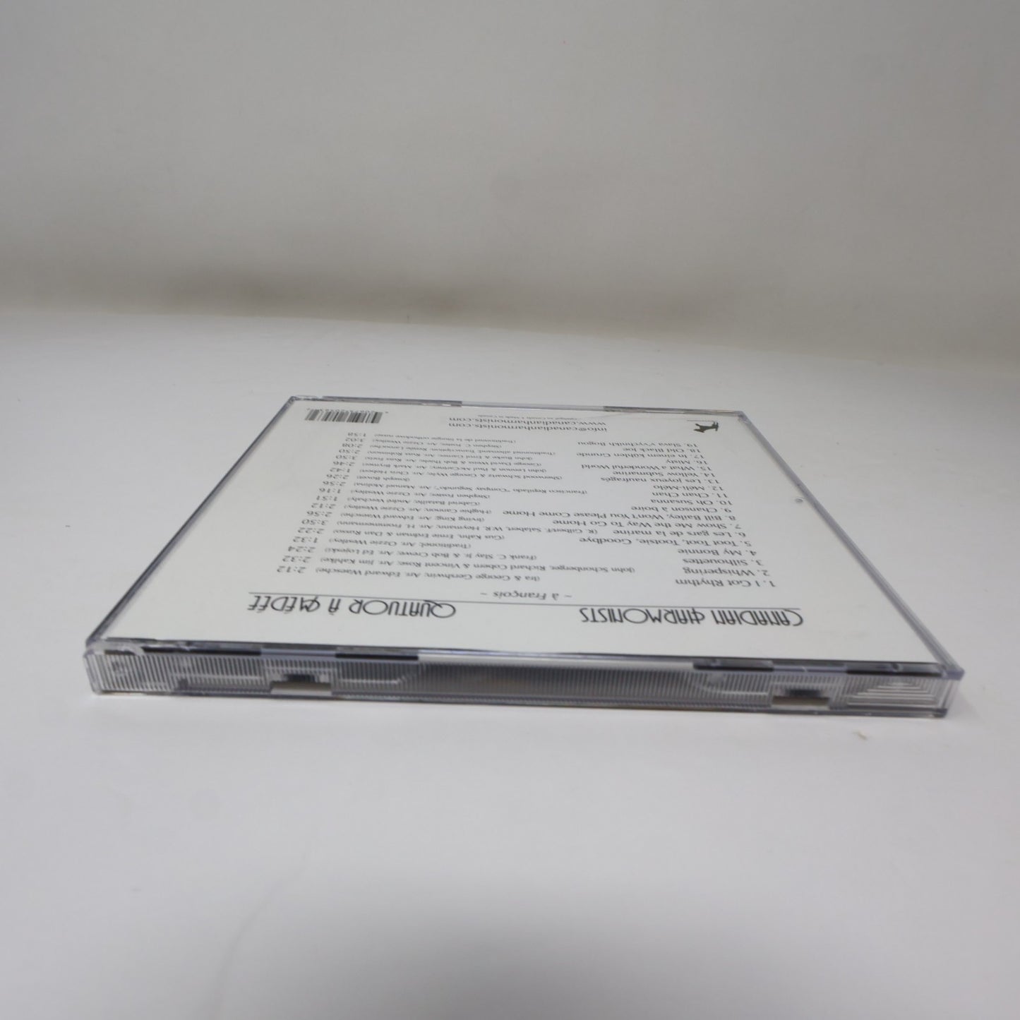 Canadian Harmonists/Quatuor à Médée Eponymous Québécois Traditional/Vocal CD