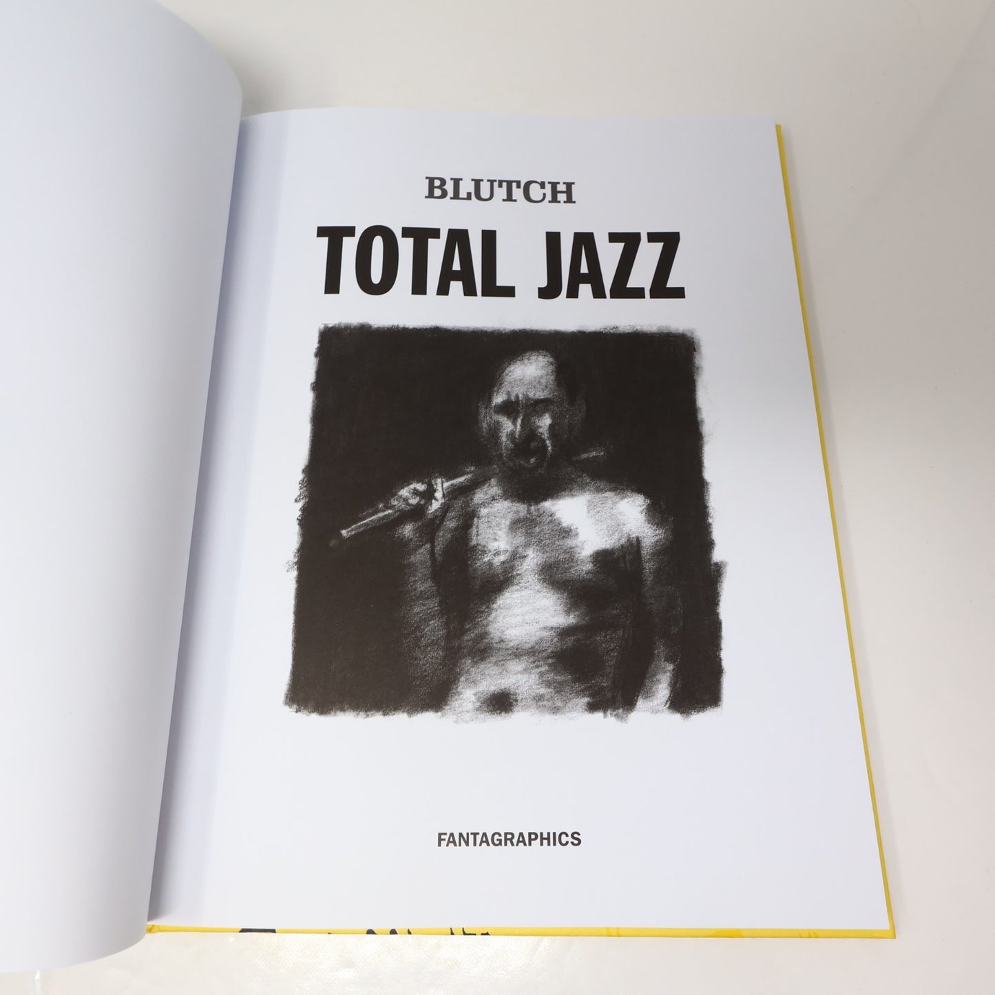 Total Jazz Blutch Fantagraphics Books 2018 HC Comics Music 1st Print Hardcover