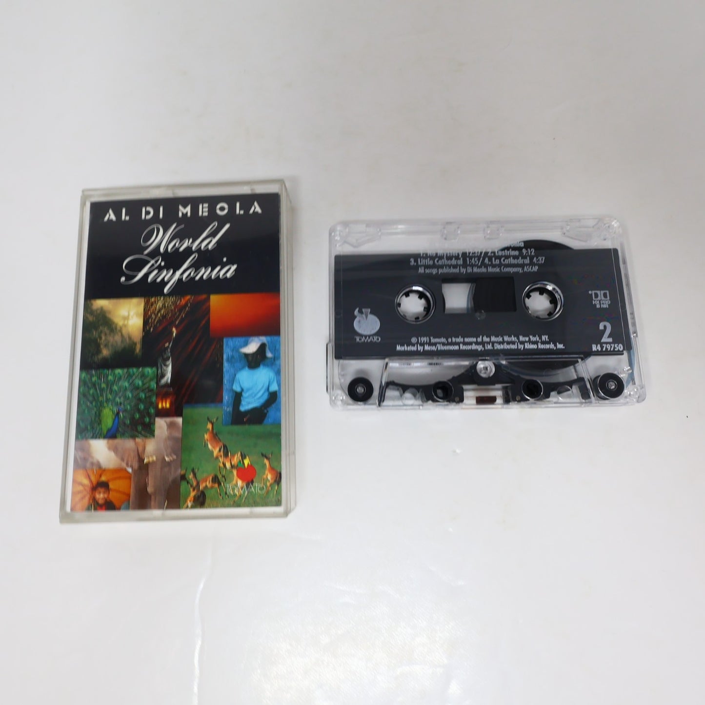 Al Di Meola World Sinfonia Cassette Tomato 1991 R4 79750 Perpetual Emotion