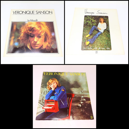 Veronique Sanson Lot 3 Disques Le Maudit/De L'Autre Côté De Mon Rêve 1972-74