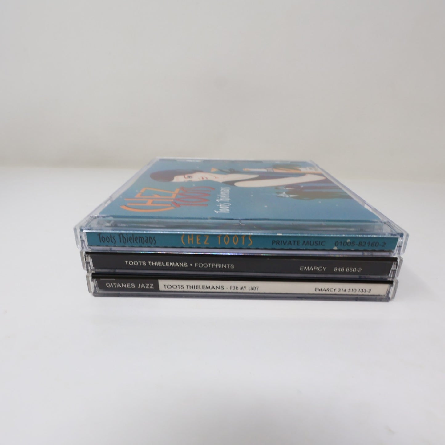 Toots Thielemans 3 CD Lot Chez Toots/Footprints/For My Lady Jazz 1990s