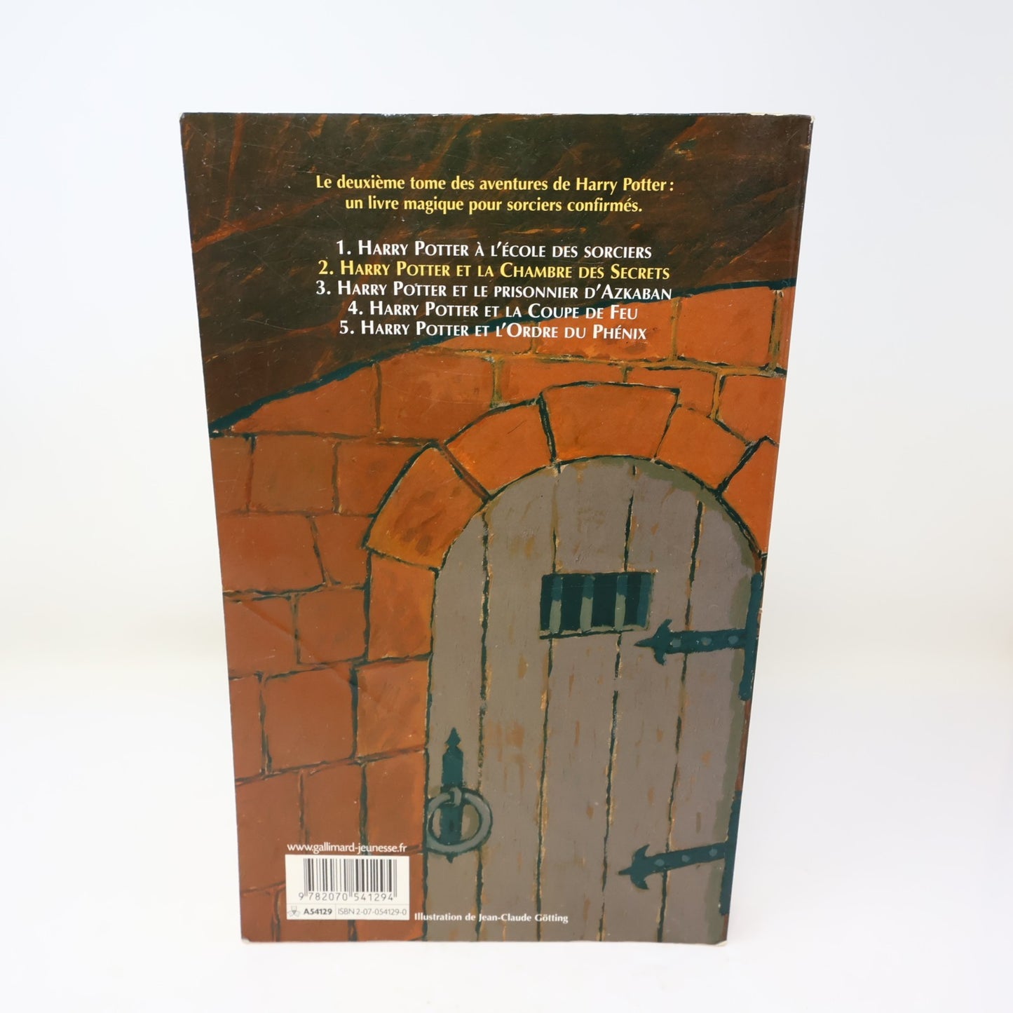 Harry Potter et la Chambre des Secrets J.K. Rowling 2005 PB Grand Format Livre