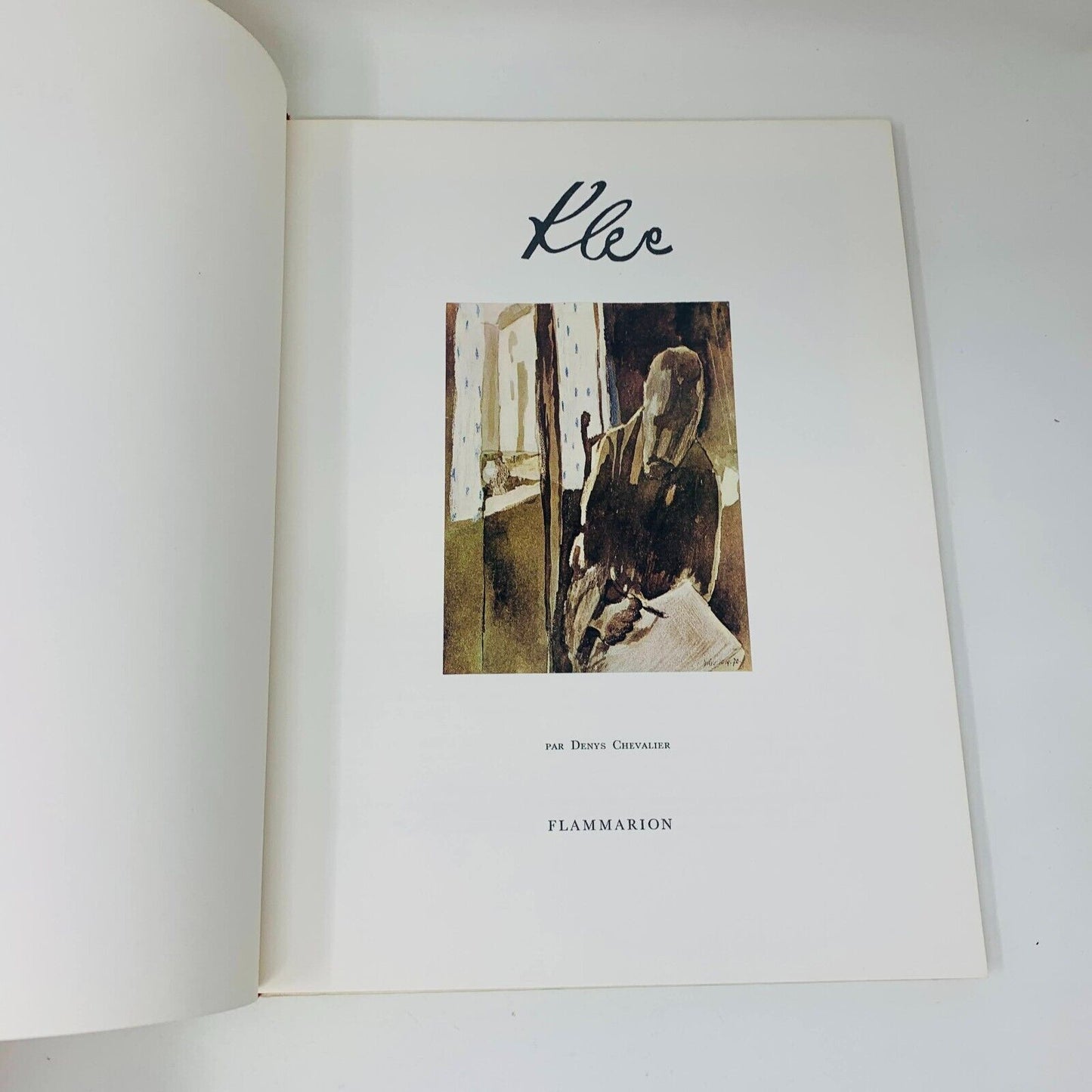 1971 Paul Klee par Denys Chevalier Flammarion Français/French Art Peinture HC DJ