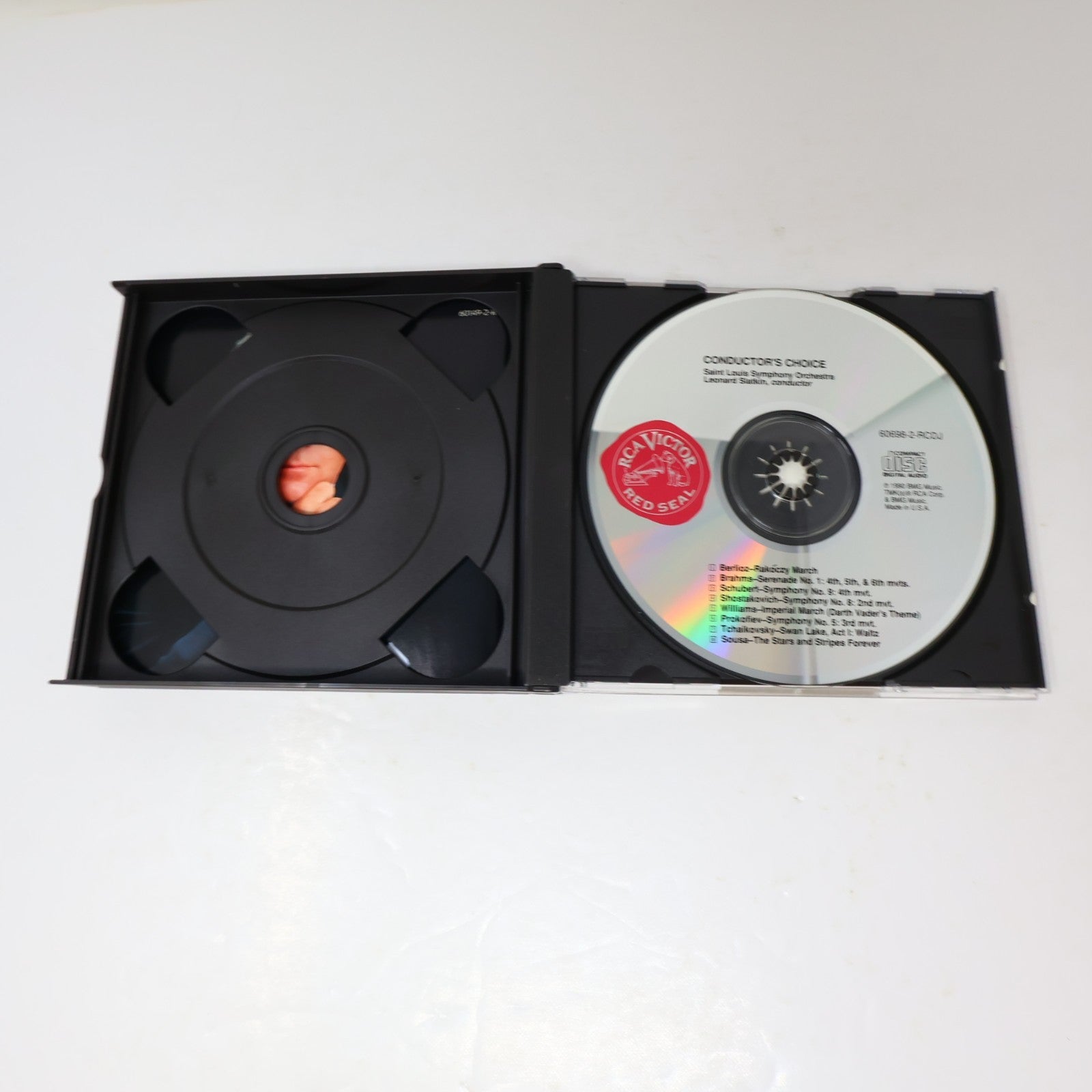 Aaron Copland Symphony No. 3/Music For a Great City CD Leonard Slatkin 1990