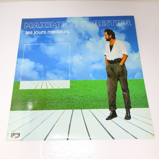 Maxime Le Forestier Les Jours Meilleurs 12" Record 1984 Amplitude Pop SNS-80.011
