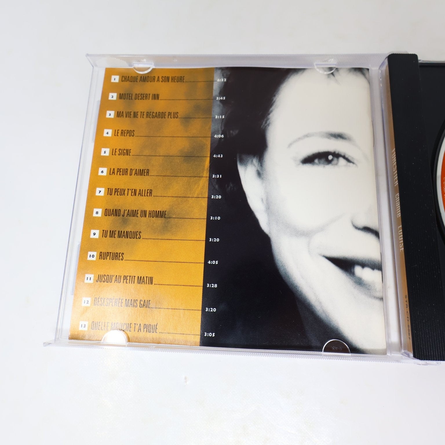 Forestier chante Louise CD 1997 French Pop Star Records STR-CD-8087 Le Repos