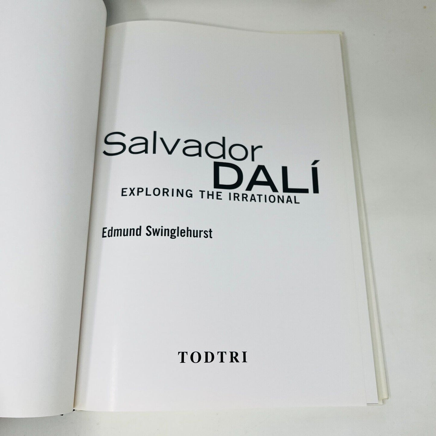 1996 Salvador Dali Exploring the Irrational by Edmund Swinglehurst Art Artist HC