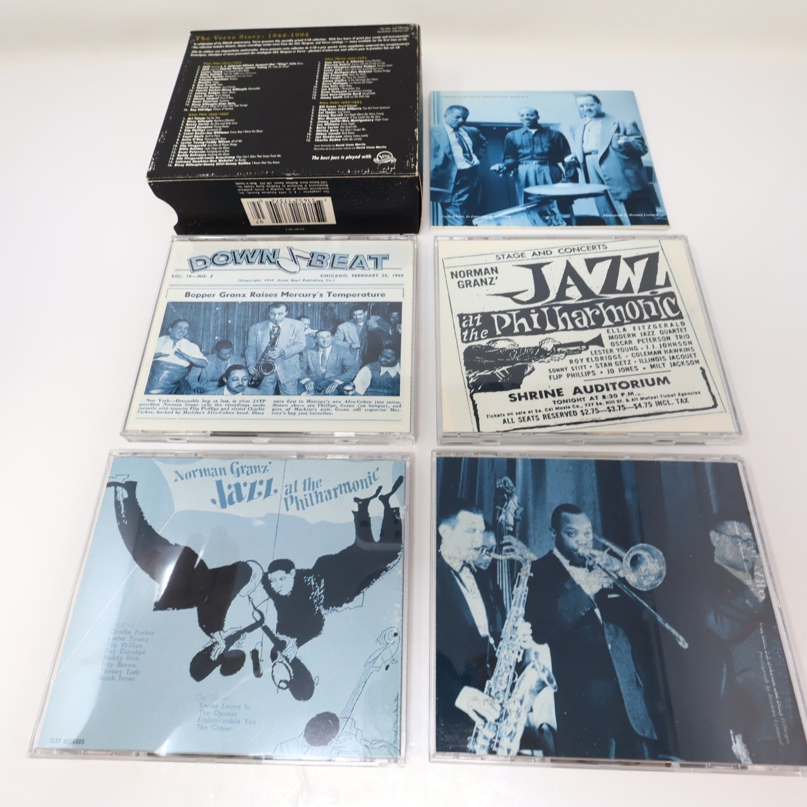 The Verve Story 1944-1994 CD Jazz Swing Bop Johnson/Cole/Holiday