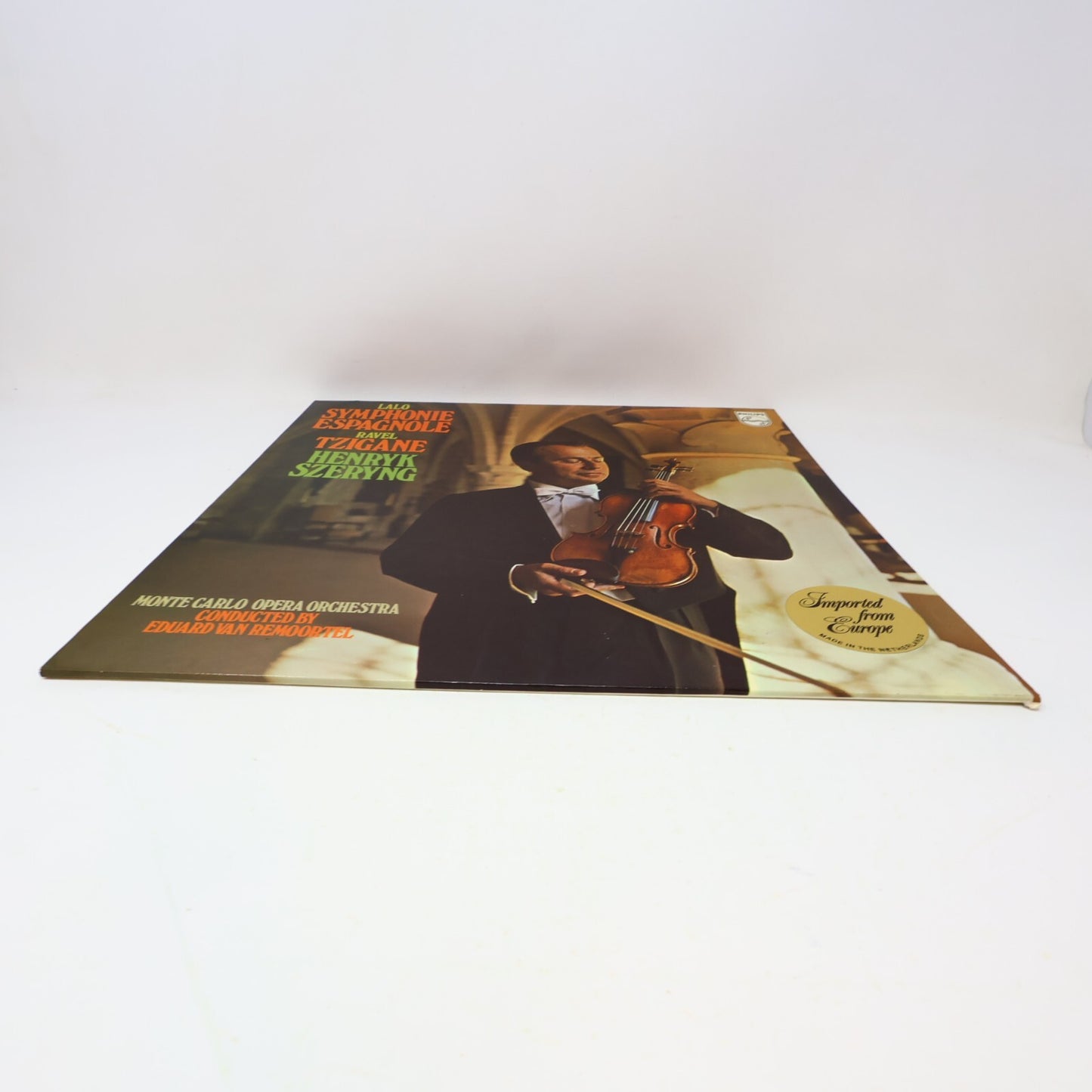 Lalo/Ravel Symphony Espagnole/Tzigane Henryk Szeryng LP Record Vinyl 6500 195