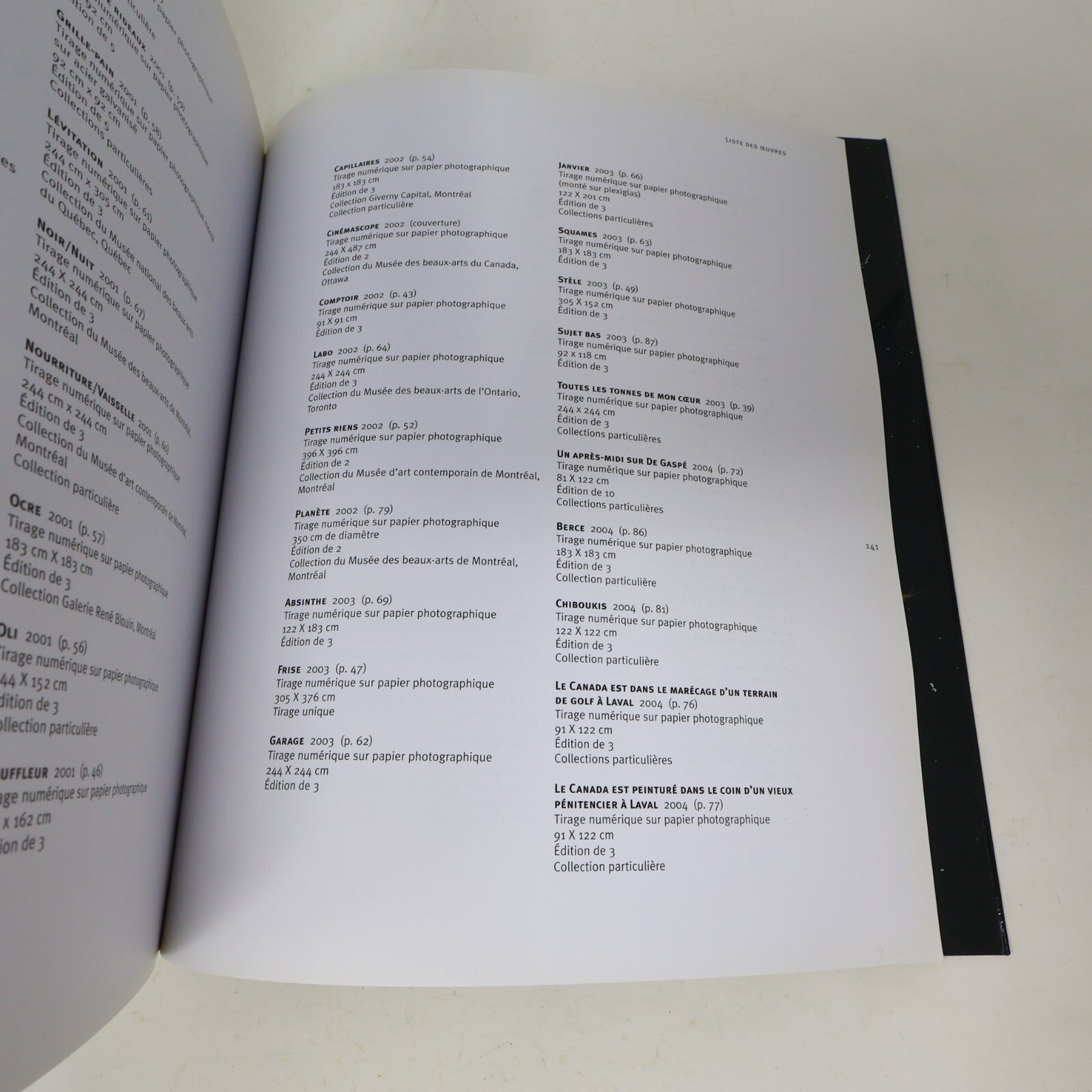 2005 Nicolas Baier Gilles Godmer Art Monographie d'Artiste Paperback Book 2000s
