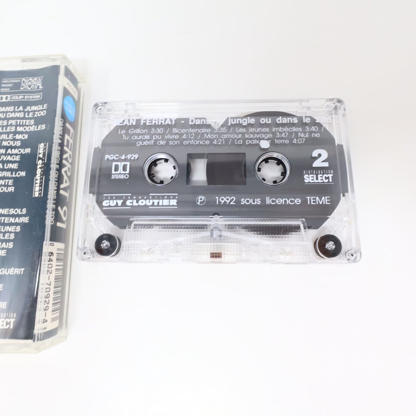 Jean Ferrat Lot 3 Cassettes Je ne suis qu'un cri/16 Nouveaux Poèmes D'Aragon