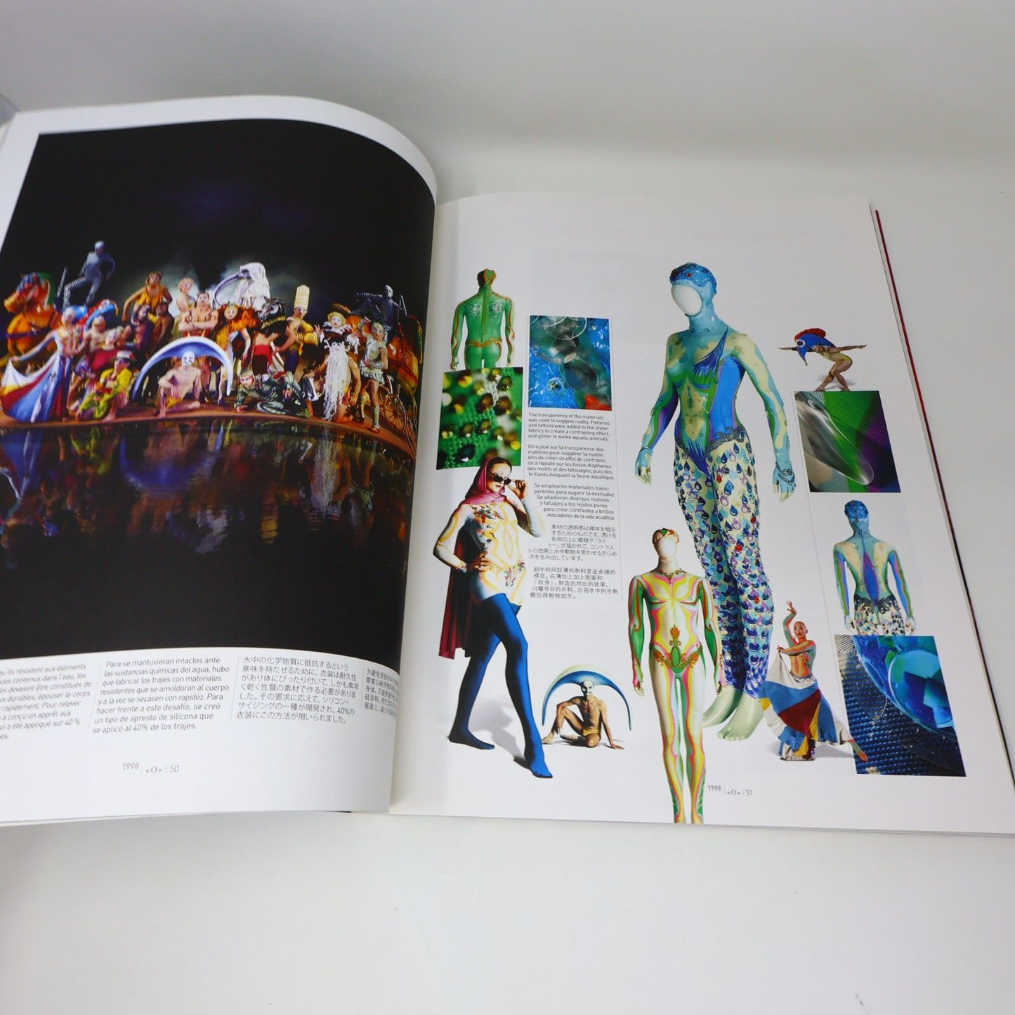 2009 Cirque du Soleil 25 Years of Costumes Ronald Clément Paperback Textil Art