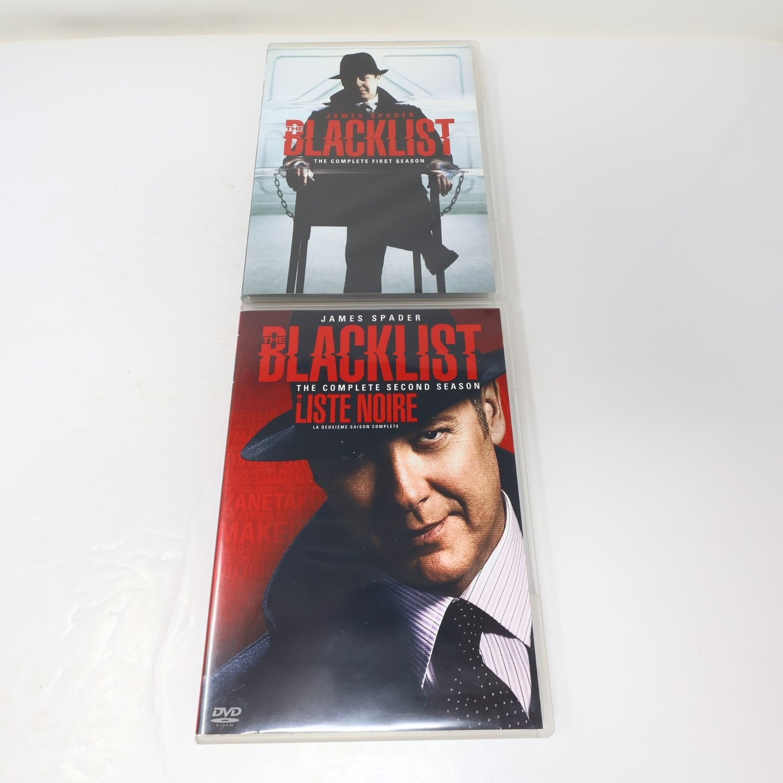 The Blacklist 2 DVD Lot Complete First & Second Seasons James Spader Region 1