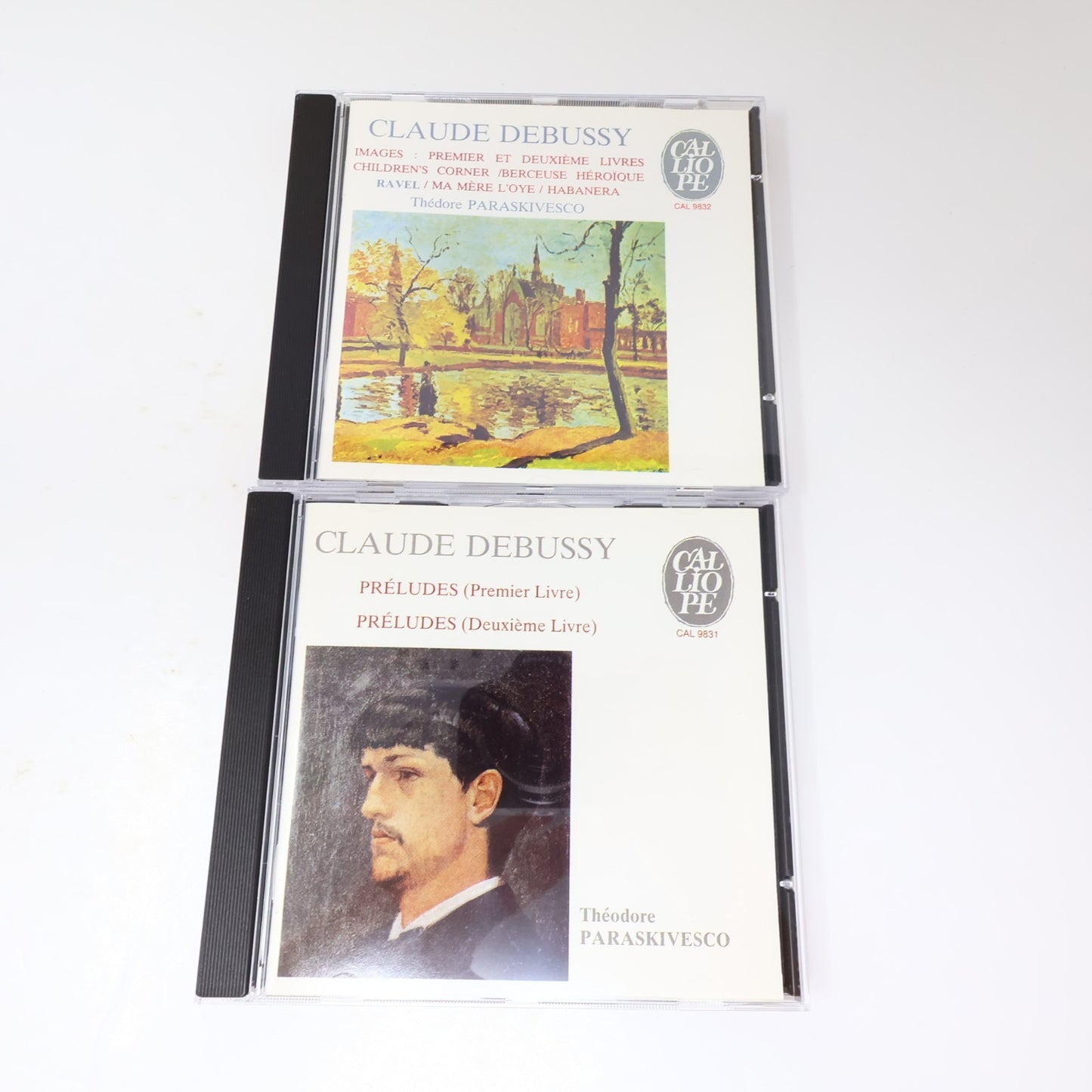 Claude Debussy L'Oeuvre de Piano Coffret 4 CD Calliope 2002 CAL 3831.4 Classique
