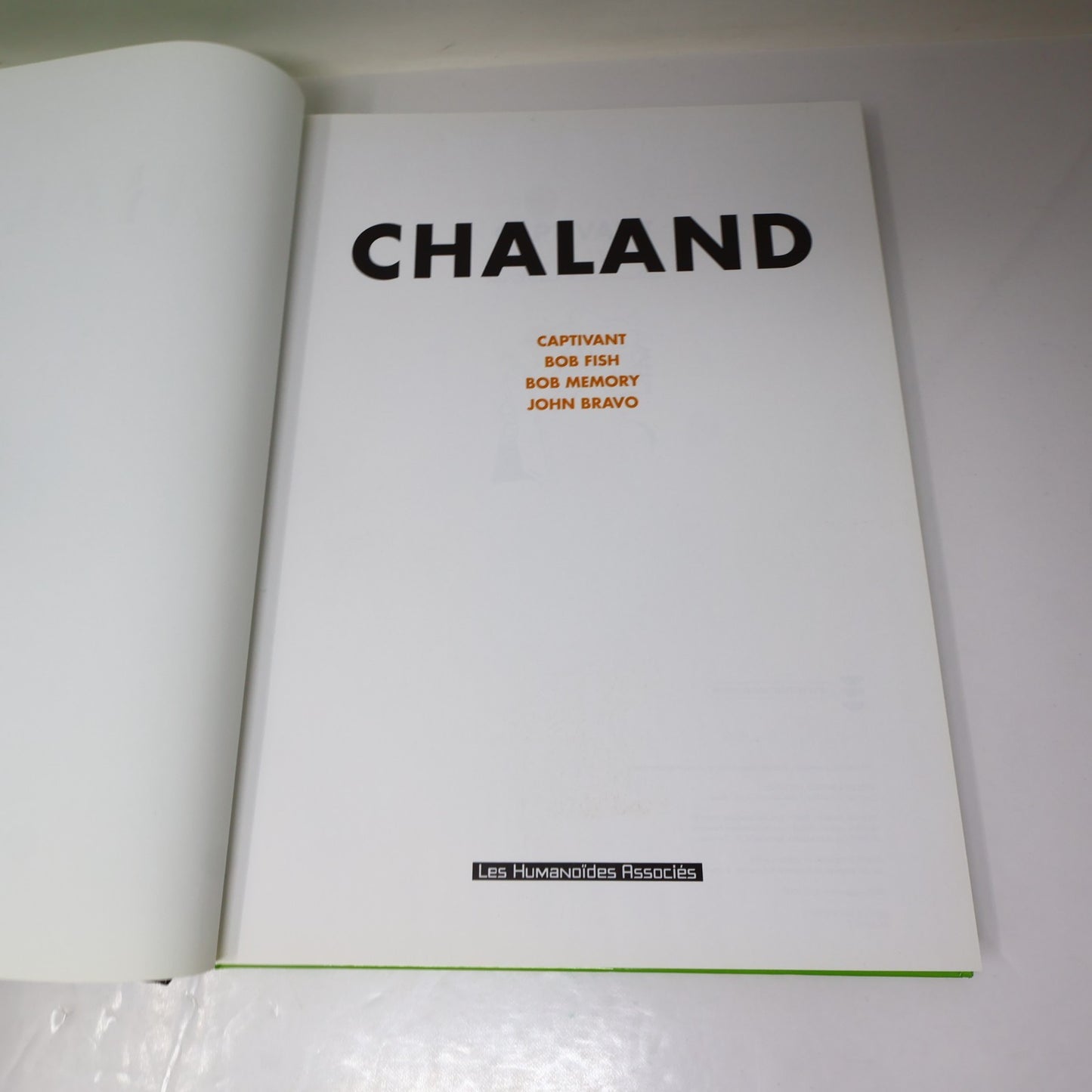 Chaland l'Intégrale #3-4 Lot 2 Bandes dessinées Humanoides Yves Chaland Bd HC