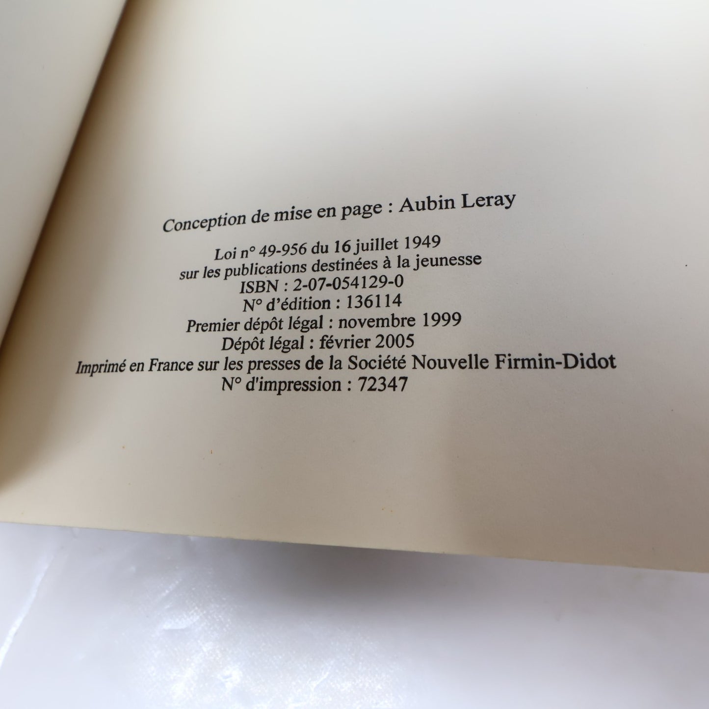 Harry Potter et la Chambre des Secrets J.K. Rowling 2005 PB Grand Format Livre