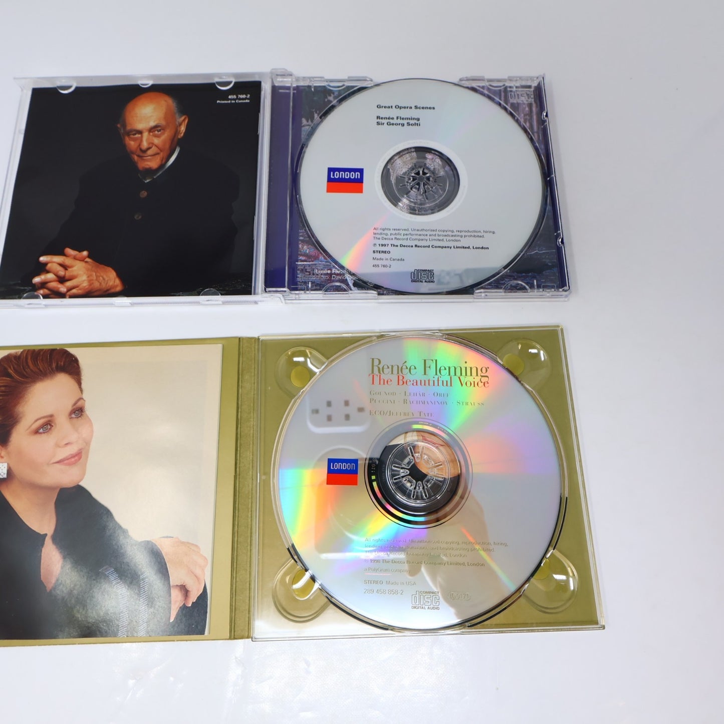 Renée Fleming 4 CD Lot Schubert Album/Night Songs/The Beautiful Voice/Signatures
