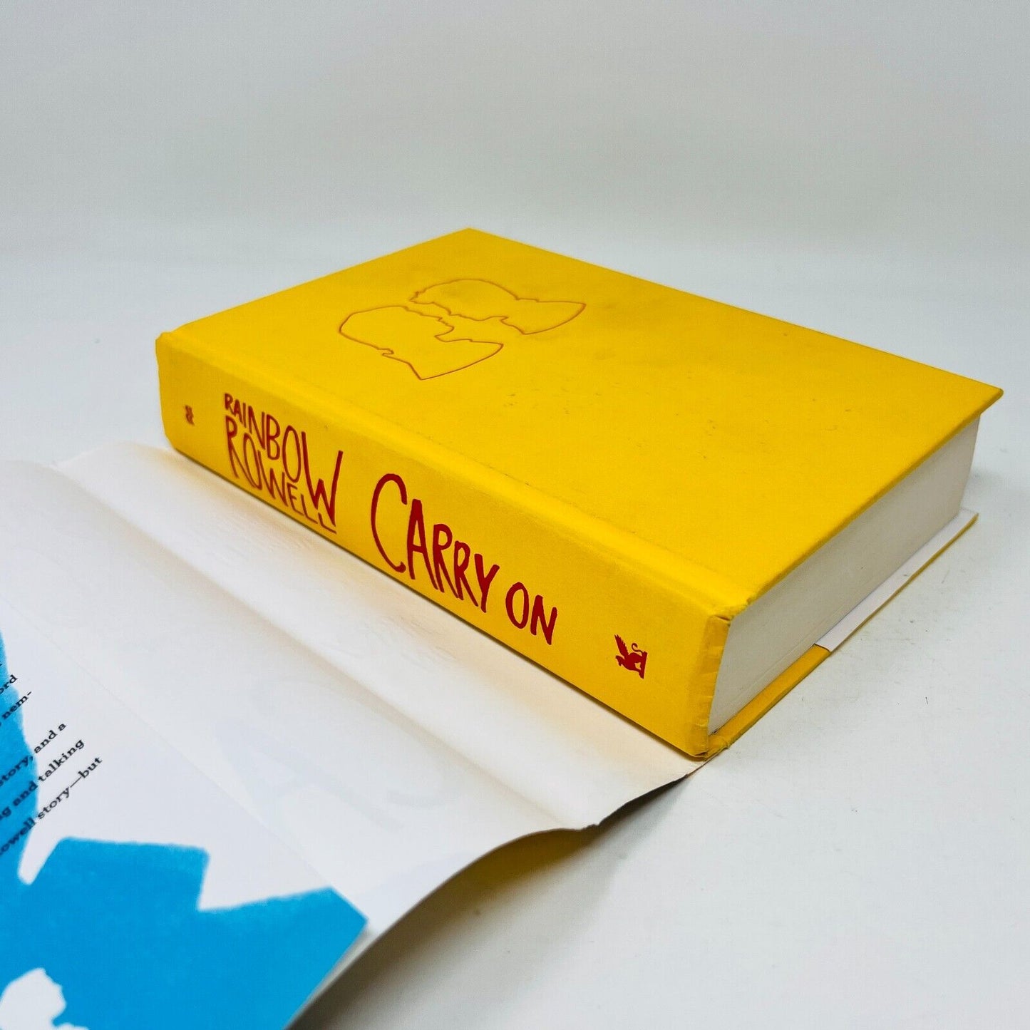2015 Carry On by Rainbow Rowell Signed First Edition/Print Hardcover Dust Jacket