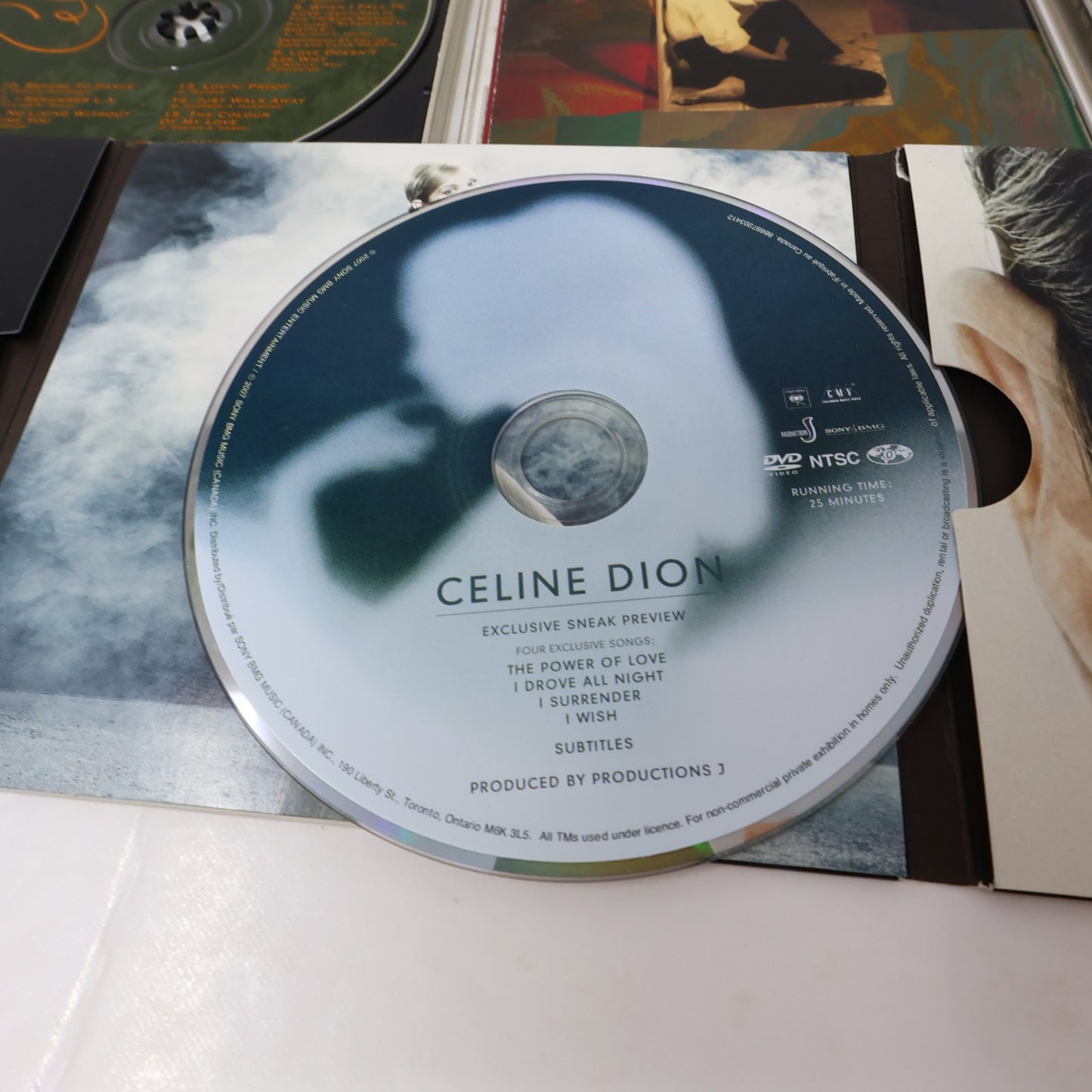 Céline Dion 7 CD Lot Unison/Let's Talk About Love/Falling Into You/Taking Chance