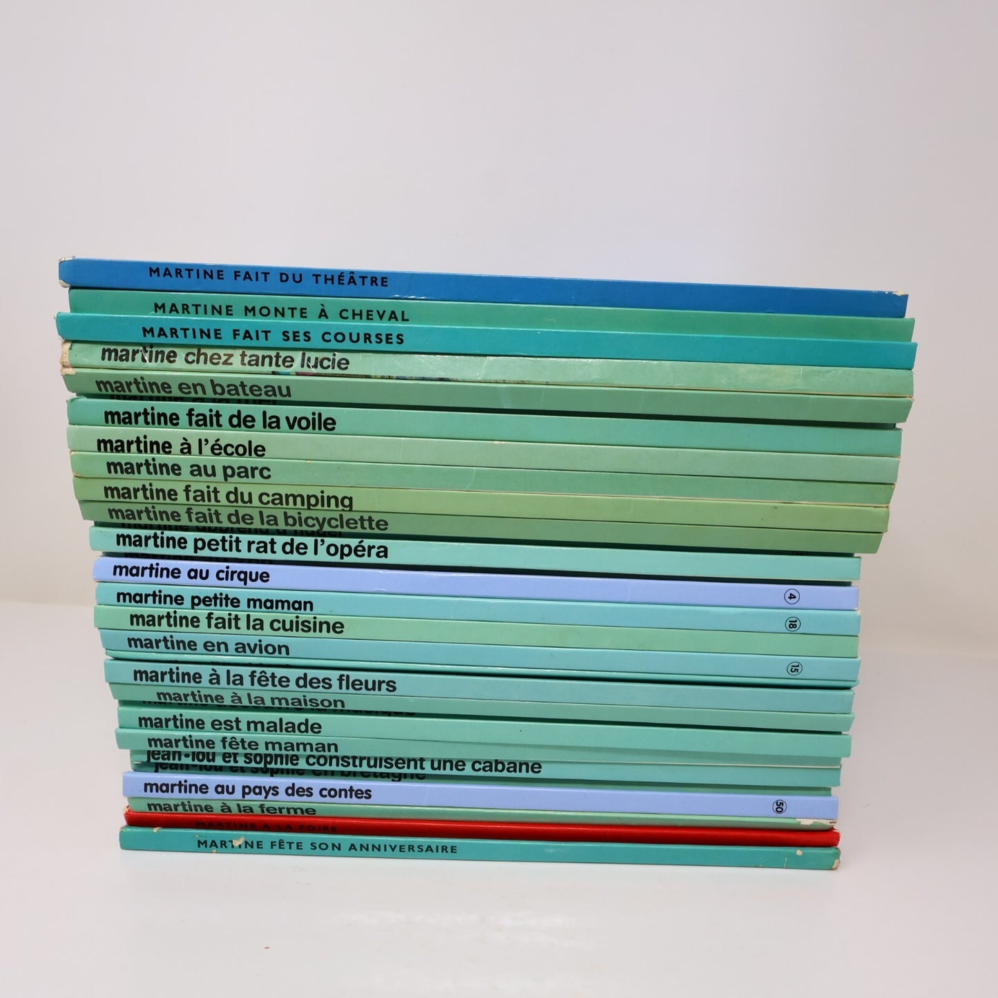 Martine/Jean-lou et Sophie Lot 30 Livres Enfants Casterman Delahaye/Marlier HC