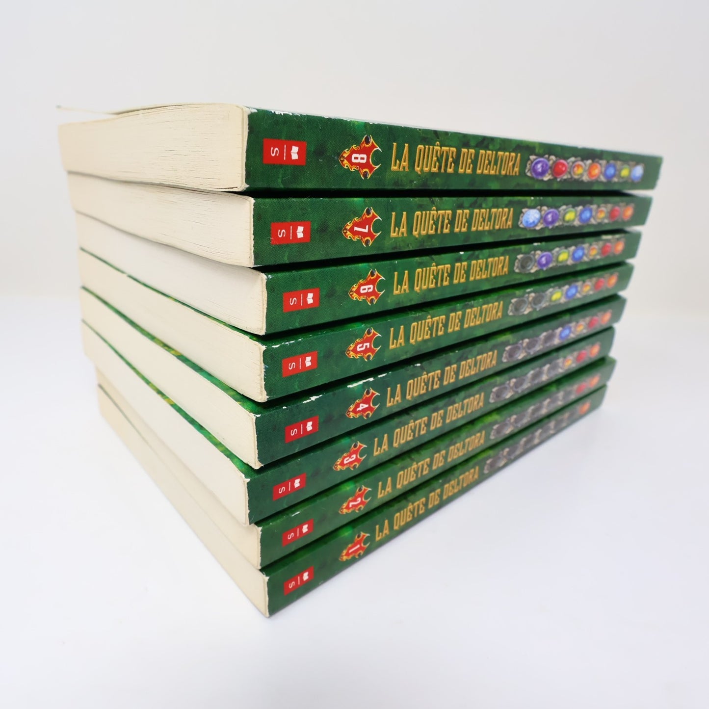 La Quête de Deltora #1-8 Complète Lot 8 Livres Emily Rodda Les Forêts du Silence