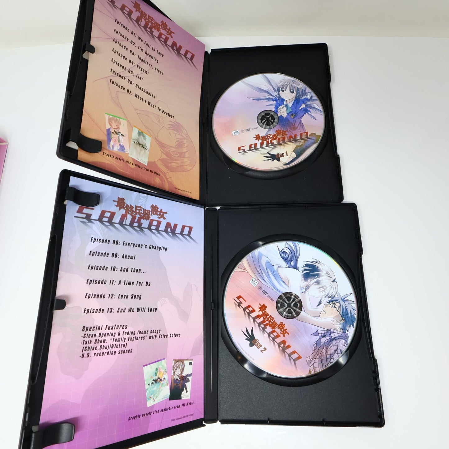 Saikano The Complete Series DVD Box Set Viz Region 1 NTSC Tested 13 Episodes
