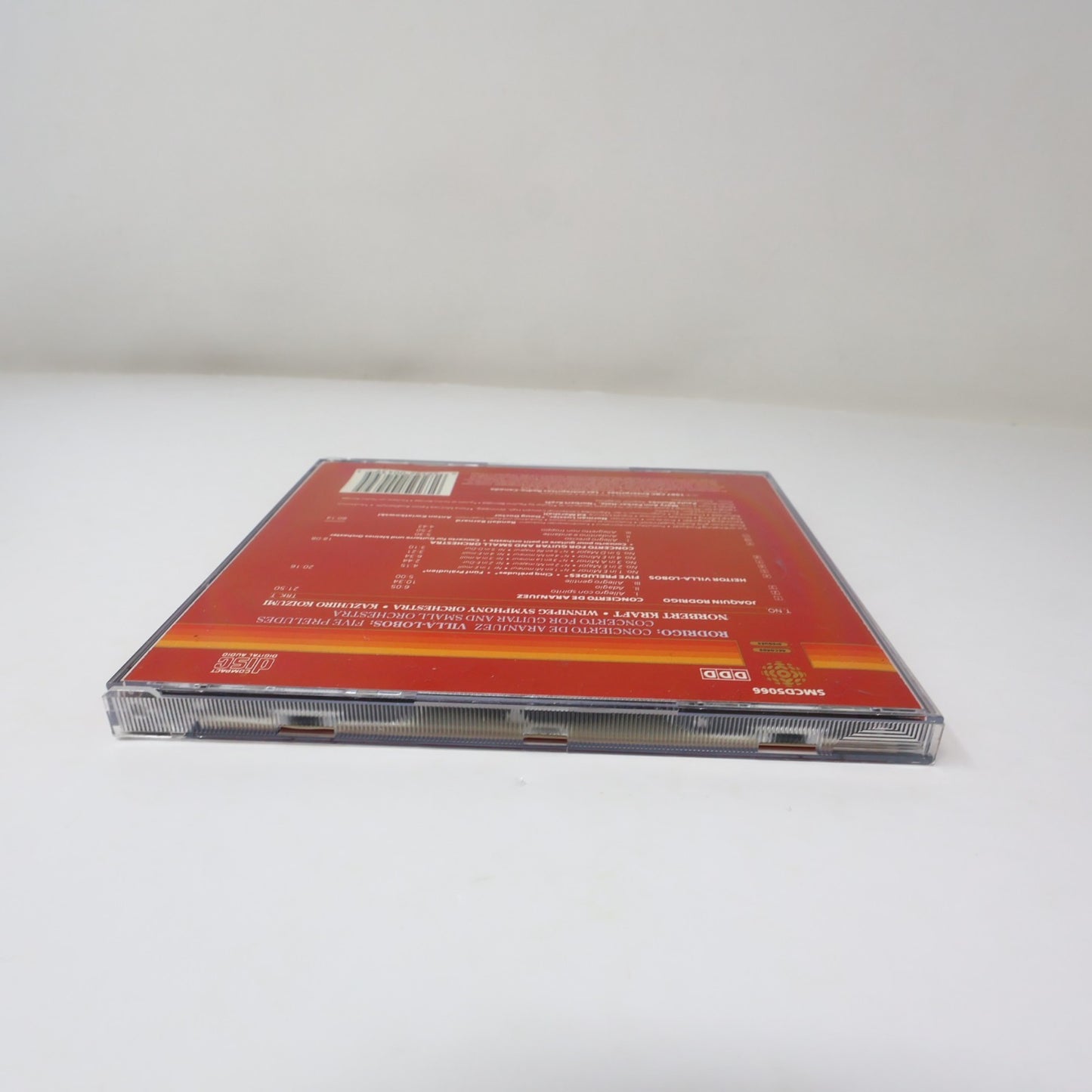 Rodrigo Concierto De Aranjuez/Villa-Lobos Five Preludes CD Norbert Kraft/Koizumi