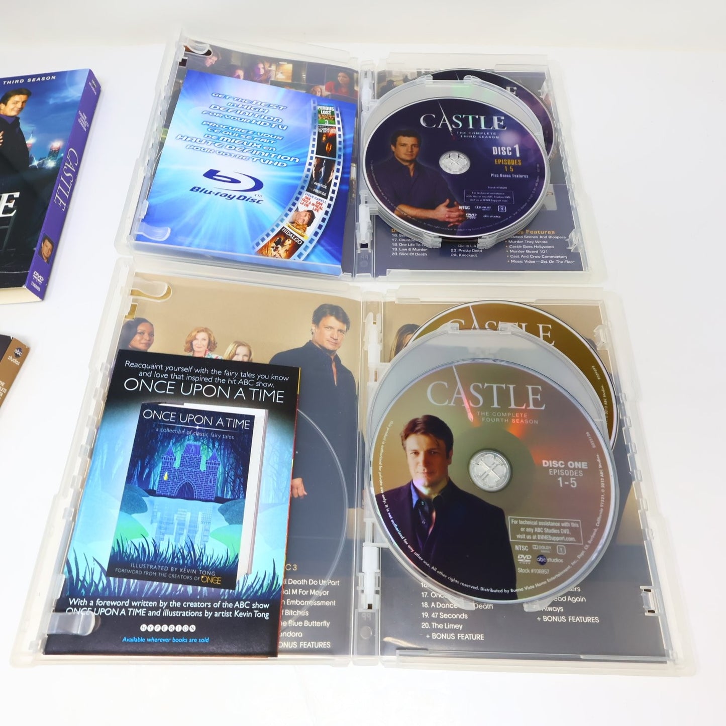 Castle 6 DVD Lot Seasons #1-6 2009-2014 Stana Katic Nathan Fillion NTSC Region 1