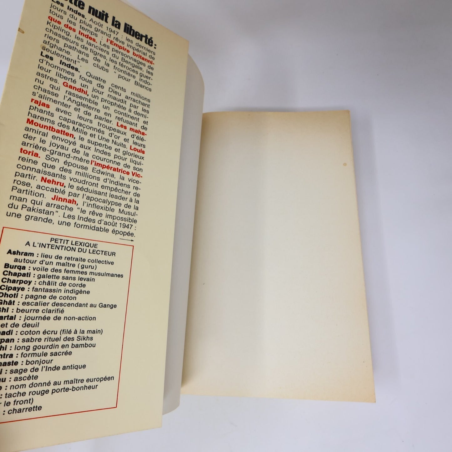Dominique Lapierre/Larry Collins Lot 2 Livres Ô Jérusalem/Cette Nuit la Liberté
