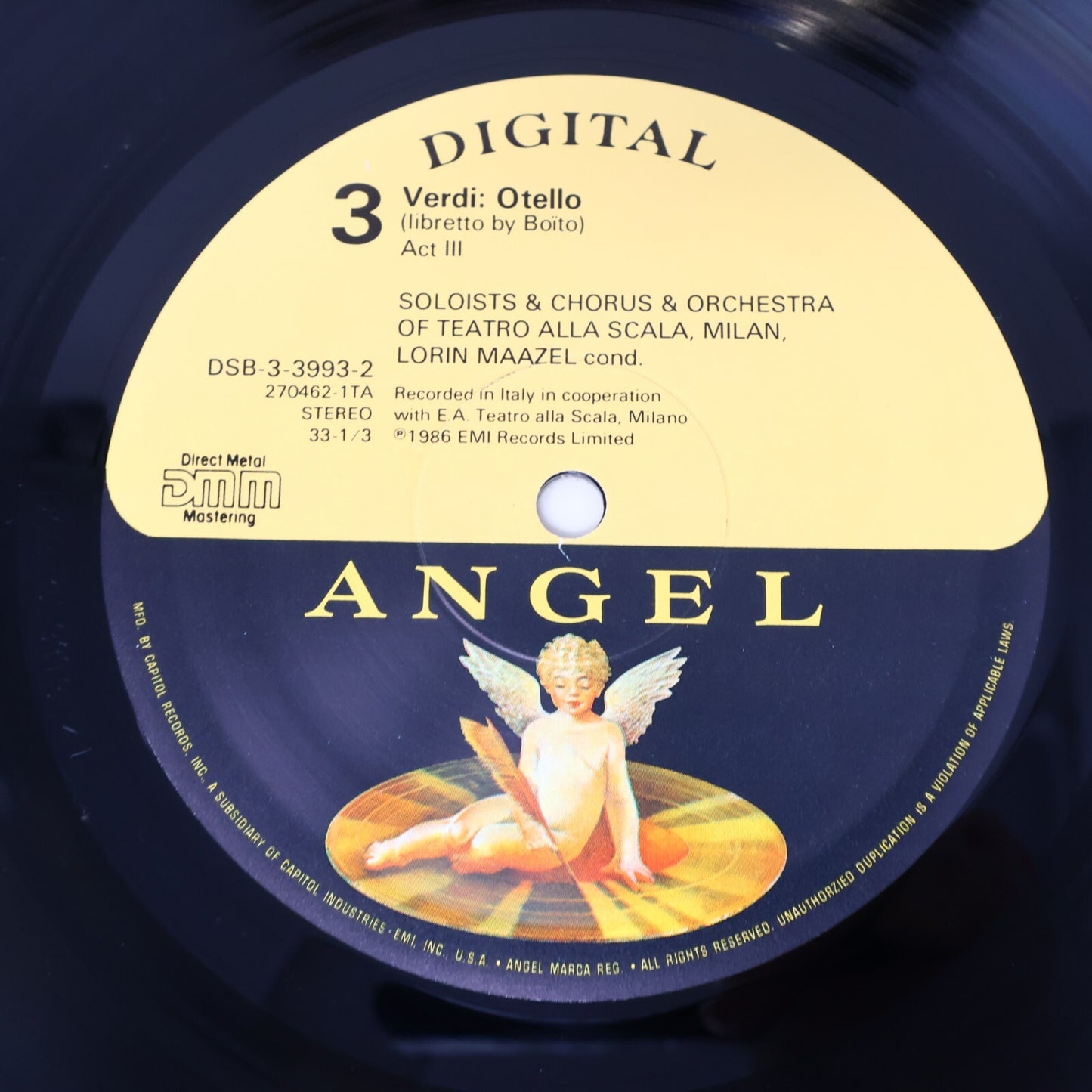 Otello Placido Domingo Katia Ricciarelli J. Diaz 2x LP Record Box Set DSB-3993
