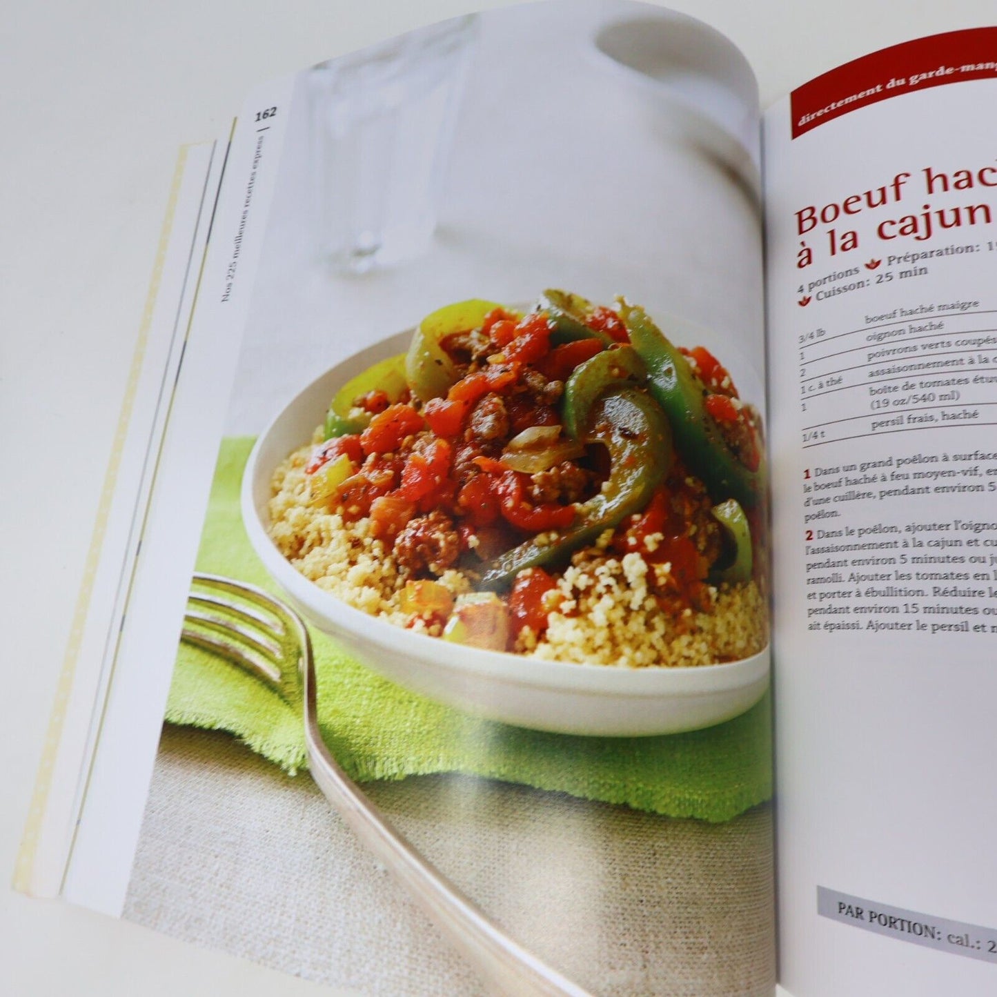2012 Nos 225 Meilleures Recettes Express Coup de Pouce Français Cuisine Livre