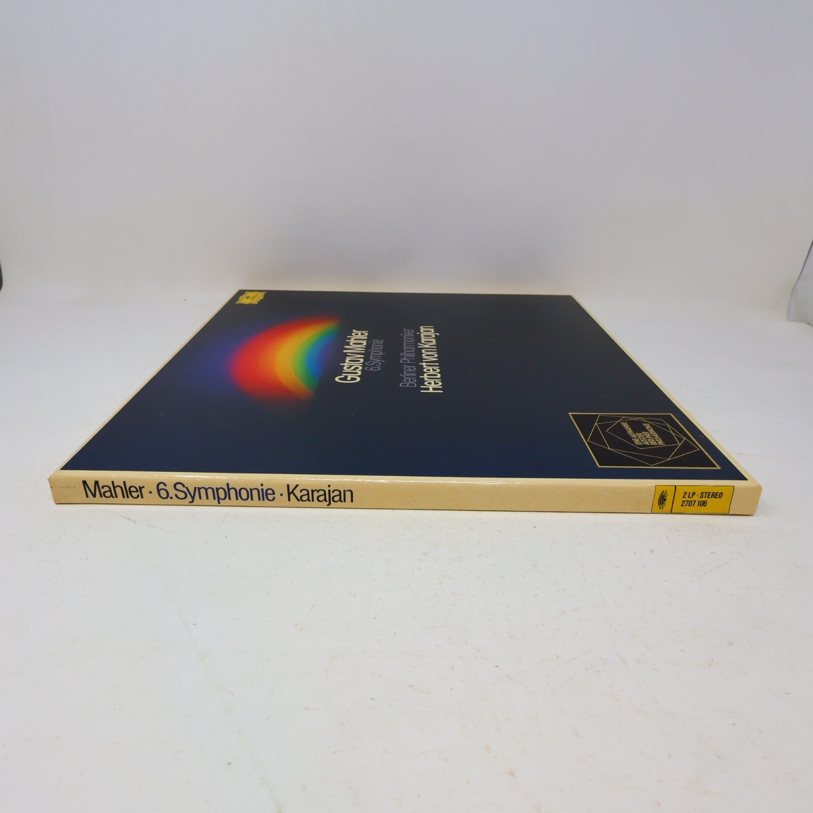 Herbert von Karajan Gustav Mahler Symphonie #6 Tragische 2x LP Record 2707 106