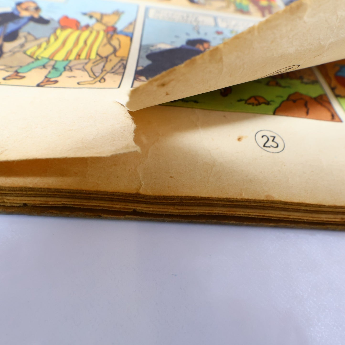 Tintin Le Temple du Soleil Hergé Casterman B3 1949 EO 2 Symboles Incas BD