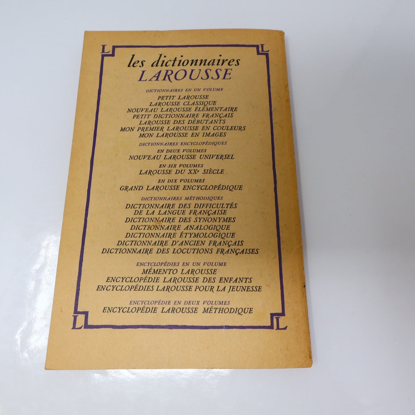 Classiques Larousse Lot 8 Livres Molière/Corneille/Bossuet/Musset/Chateaubriand