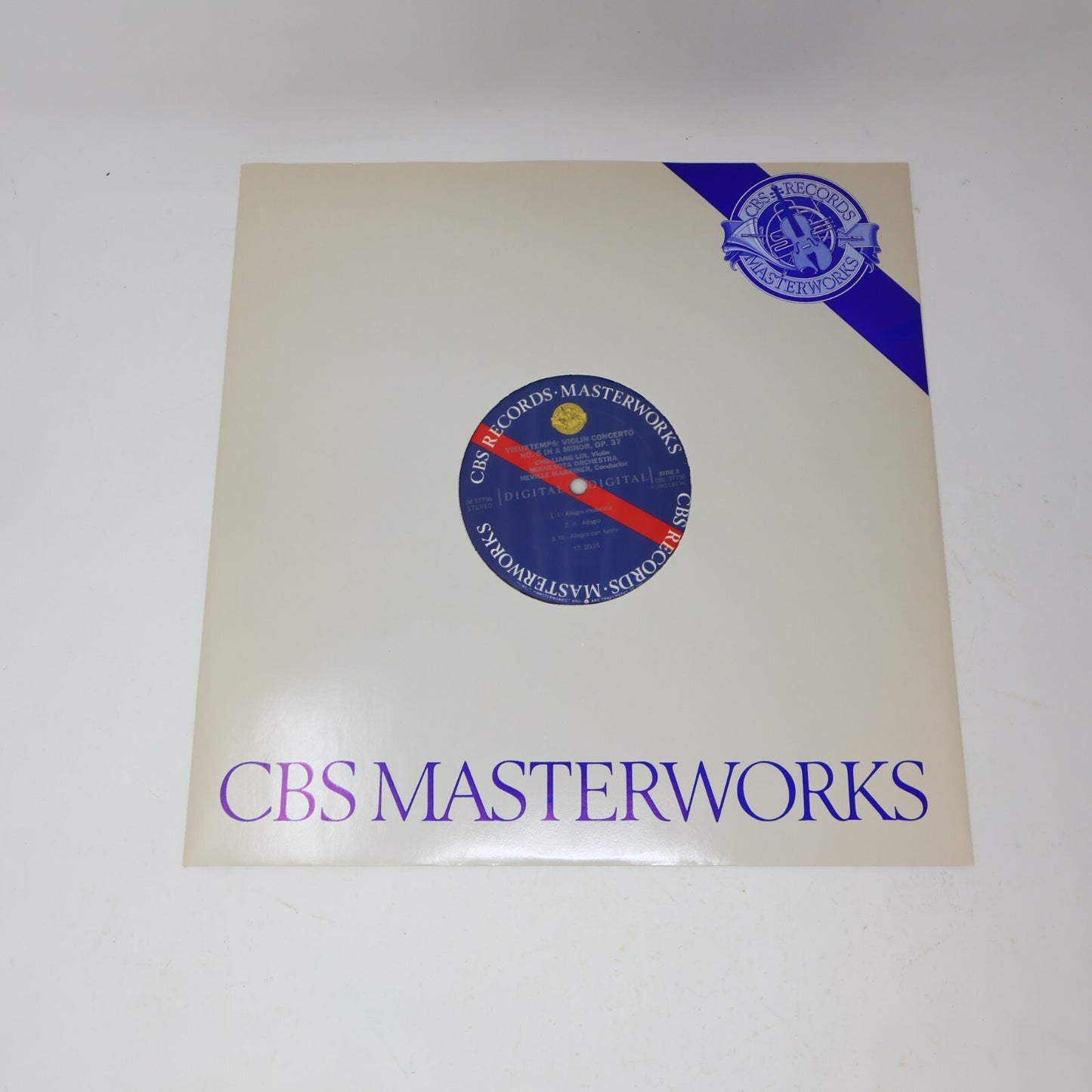 Cho-Liang Lin Haydn Vieuxtemps Violin Concerto Marriner LP Record Masterworks